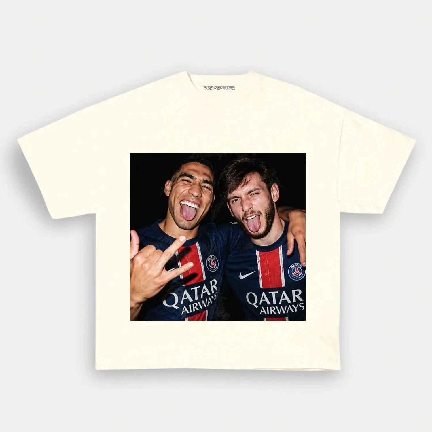 Achraf Hakimi and Khvicha Kvaratskhelia 3 - POPCHANGER