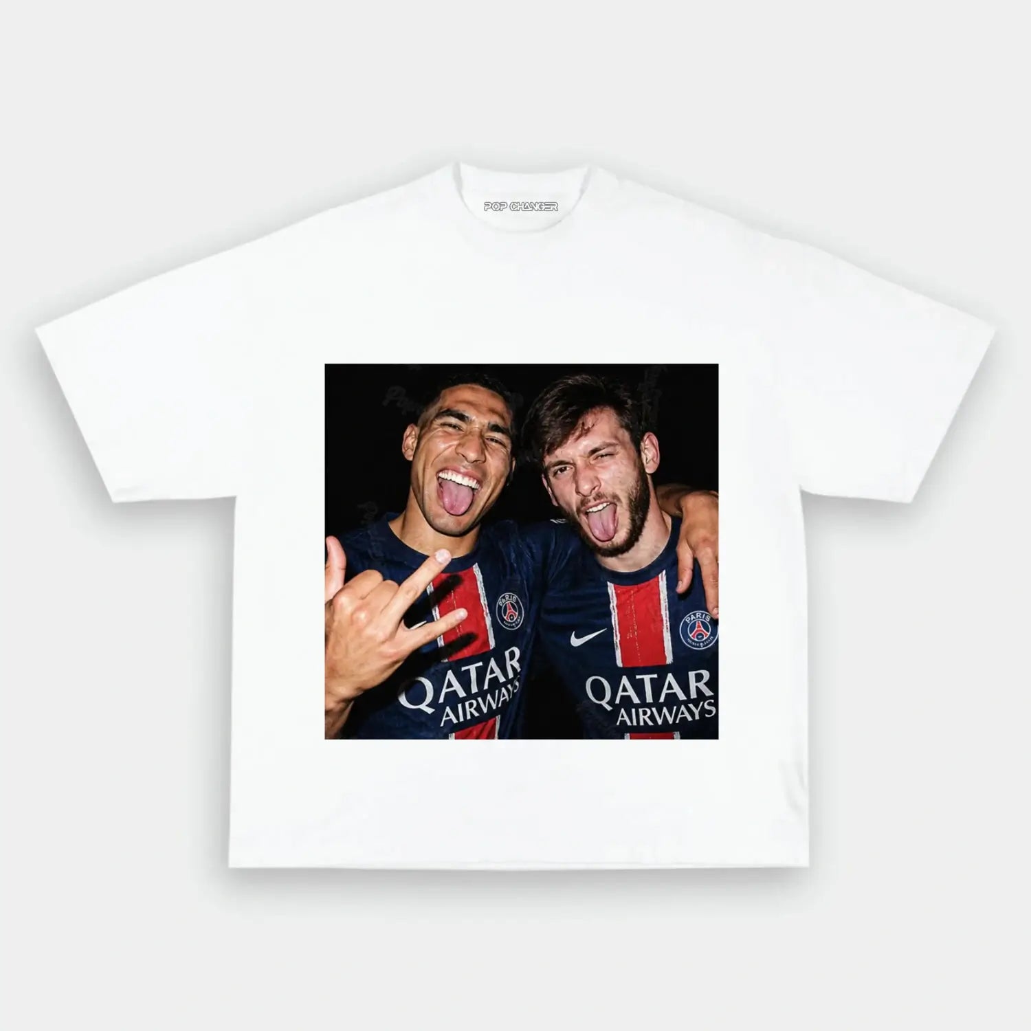 Achraf Hakimi and Khvicha Kvaratskhelia 3 - POPCHANGER