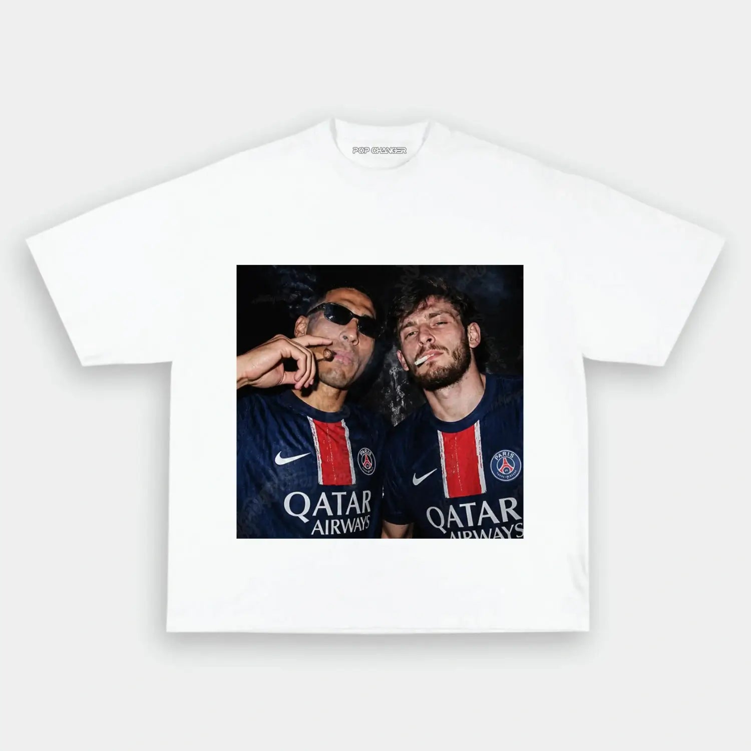 Achraf Hakimi and Khvicha Kvaratskhelia 7 - POPCHANGER