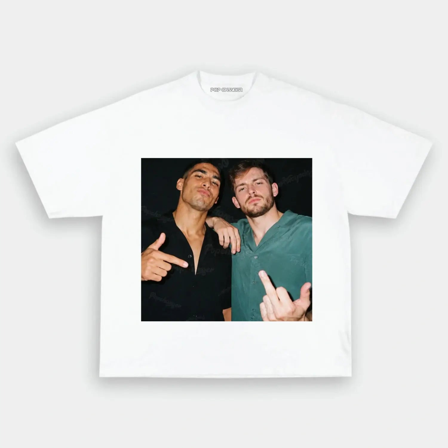 Achraf Hakimi 和 Khvicha KvaratskheliaTEE 4.0 - POPCHANGER