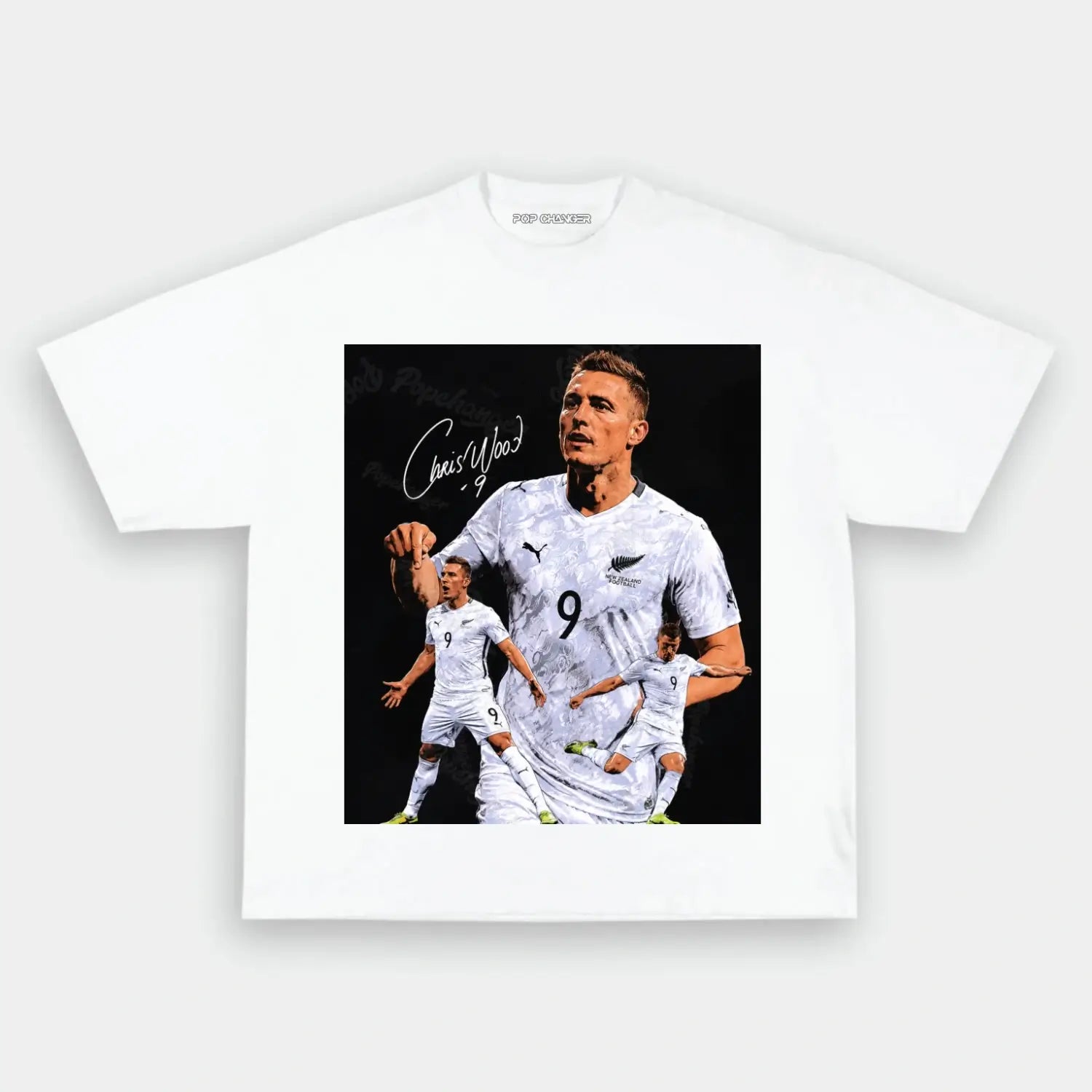 All Whites Soccer TEE 1.0 - POPCHANGER