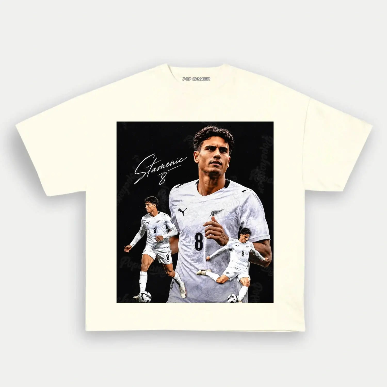 All Whites Soccer TEE 1.2 - POPCHANGER