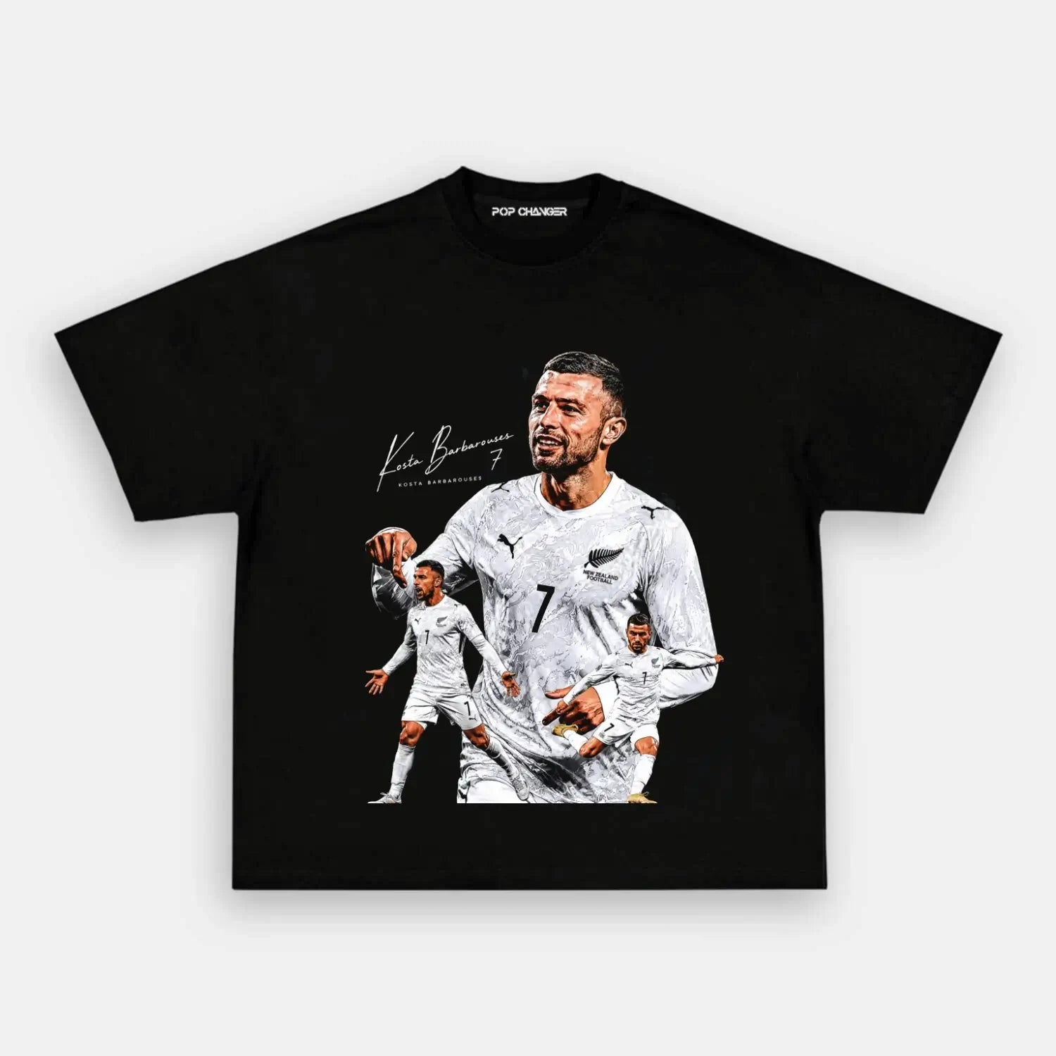 All Whites Soccer TEE 1.6 - POPCHANGER