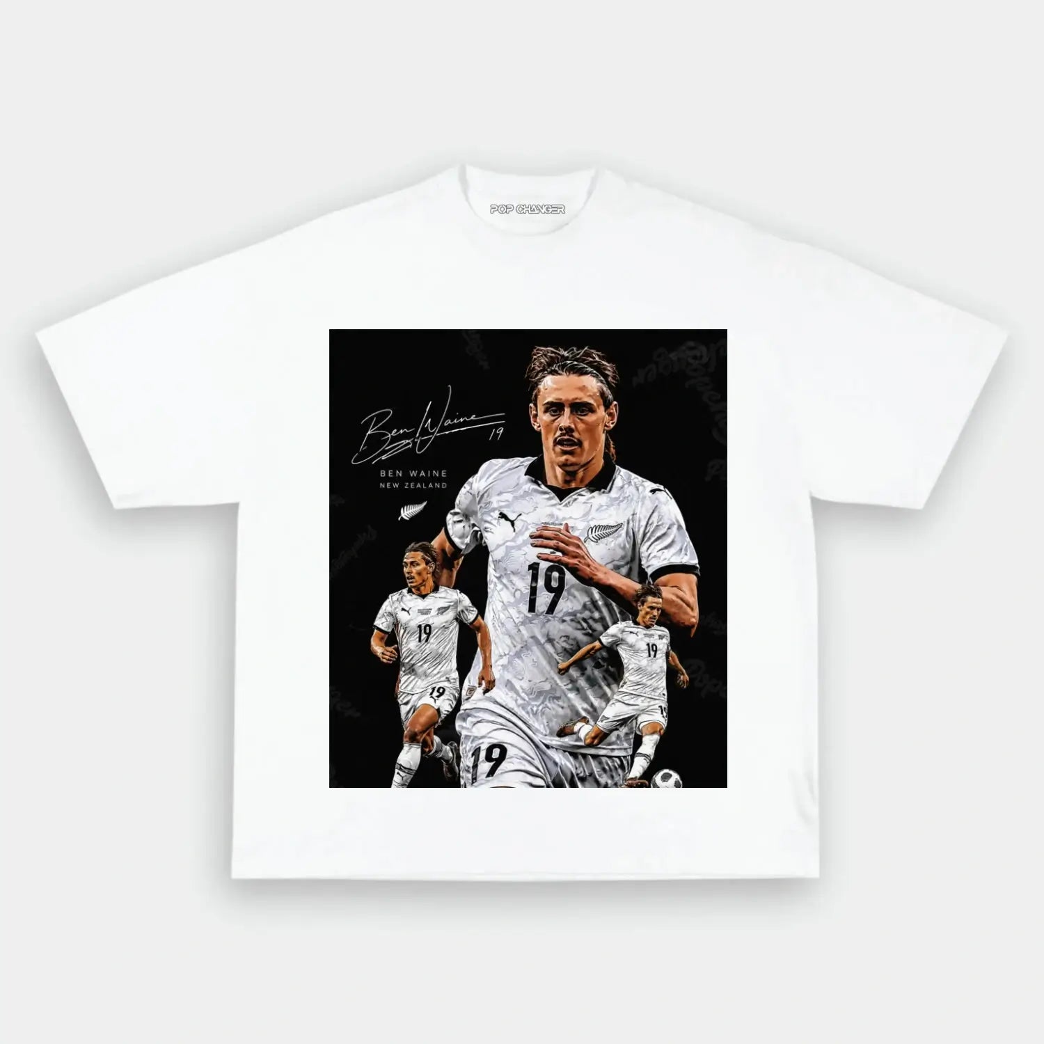 All Whites Soccer TEE 1.7 - POPCHANGER