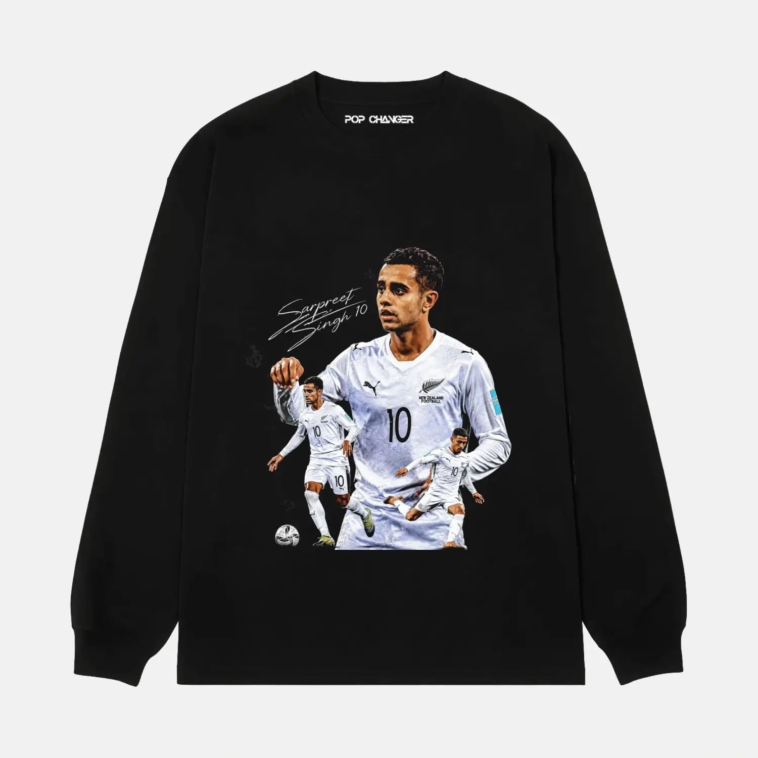 All Whites Soccer TEE 1.9 - POPCHANGER