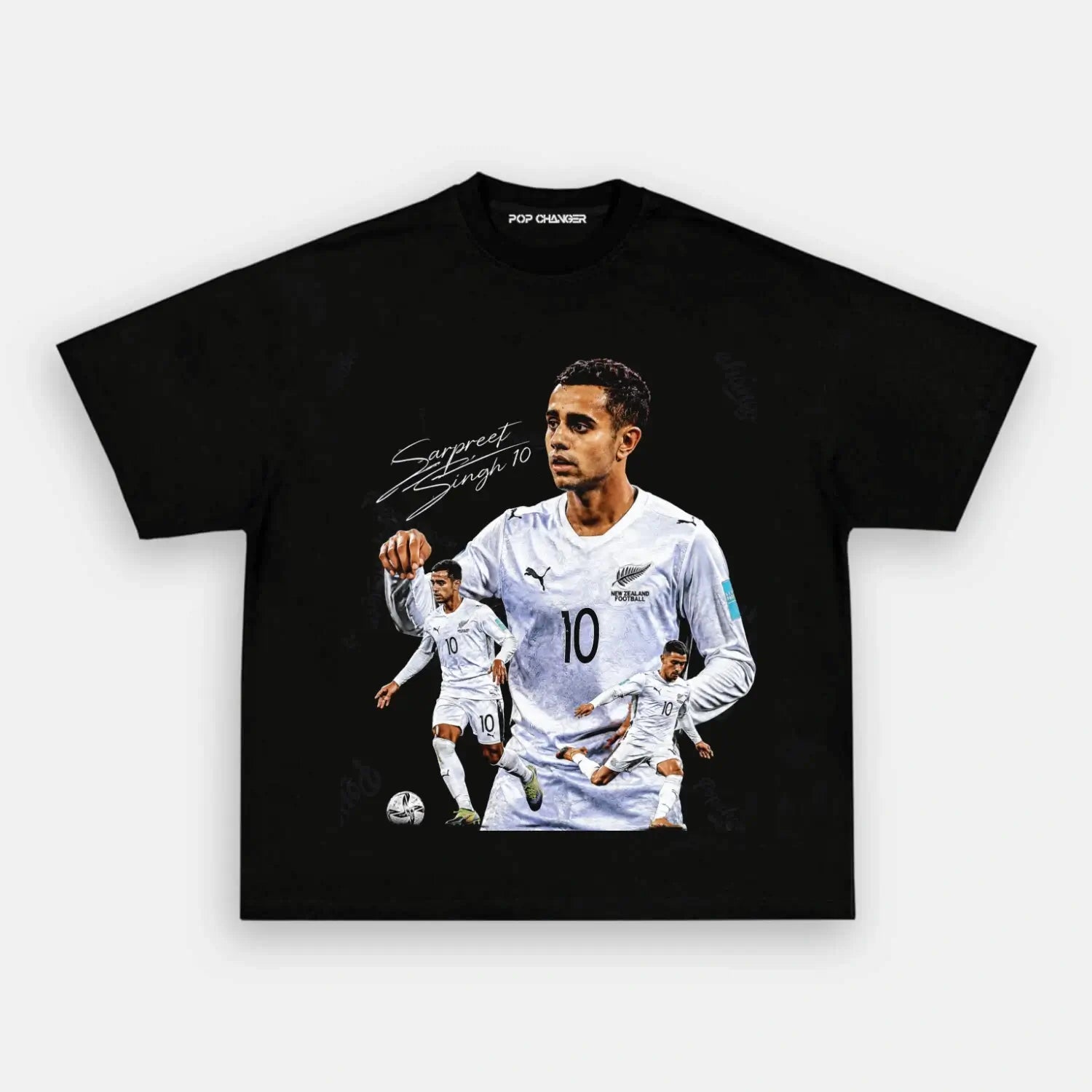 All Whites Soccer TEE 1.9 - POPCHANGER