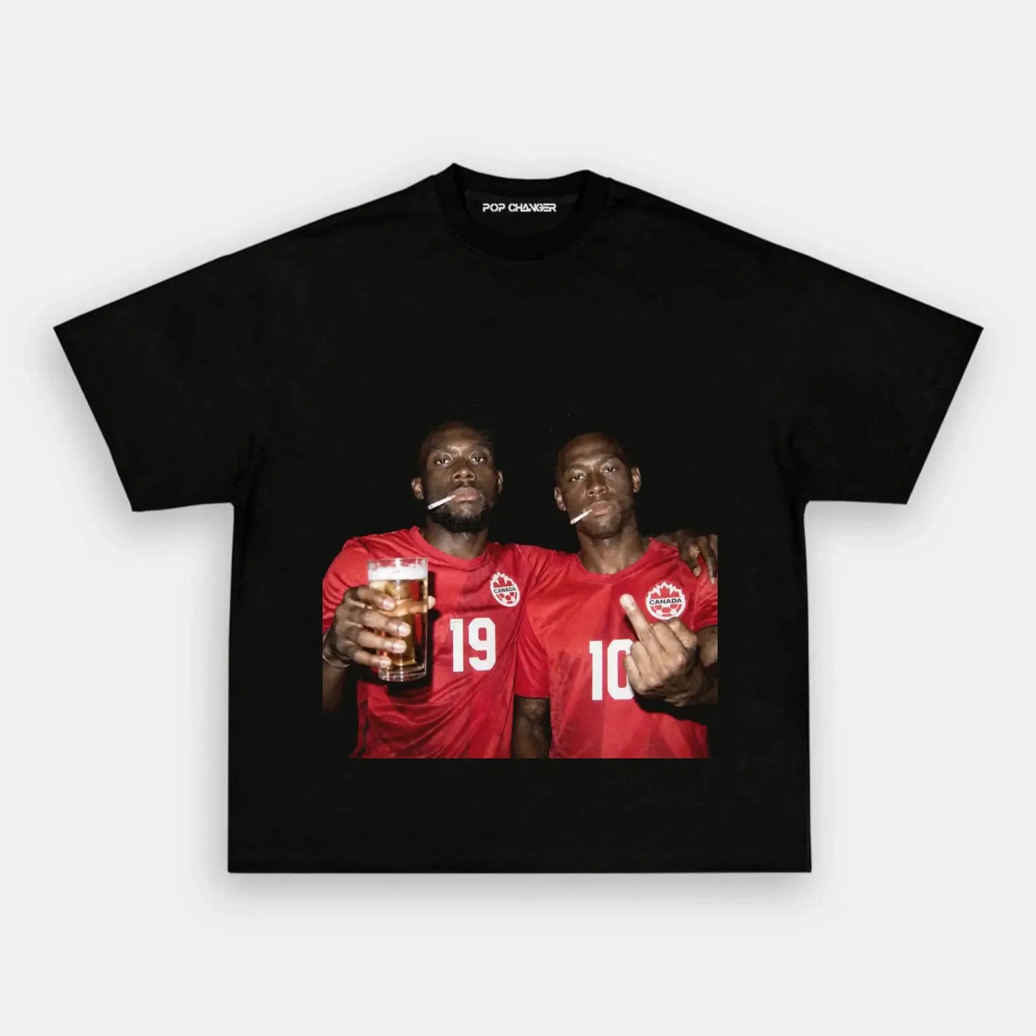 Alphonso Davies & Jonathan David TEE - POPCHANGER