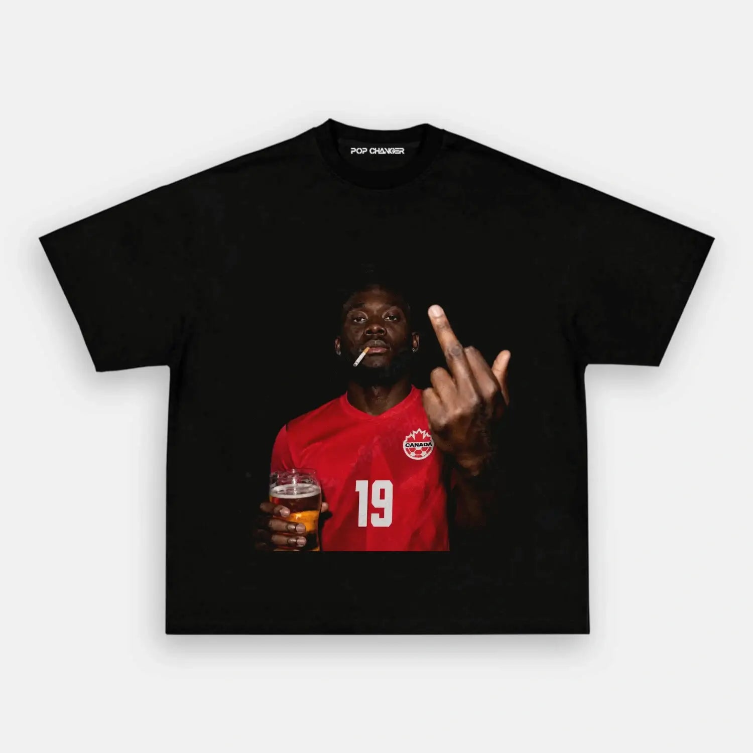 Alphonso Davies TEE - POPCHANGER