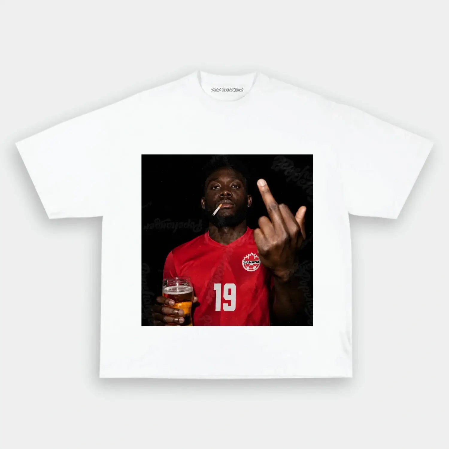 Alphonso Davies TEE - POPCHANGER