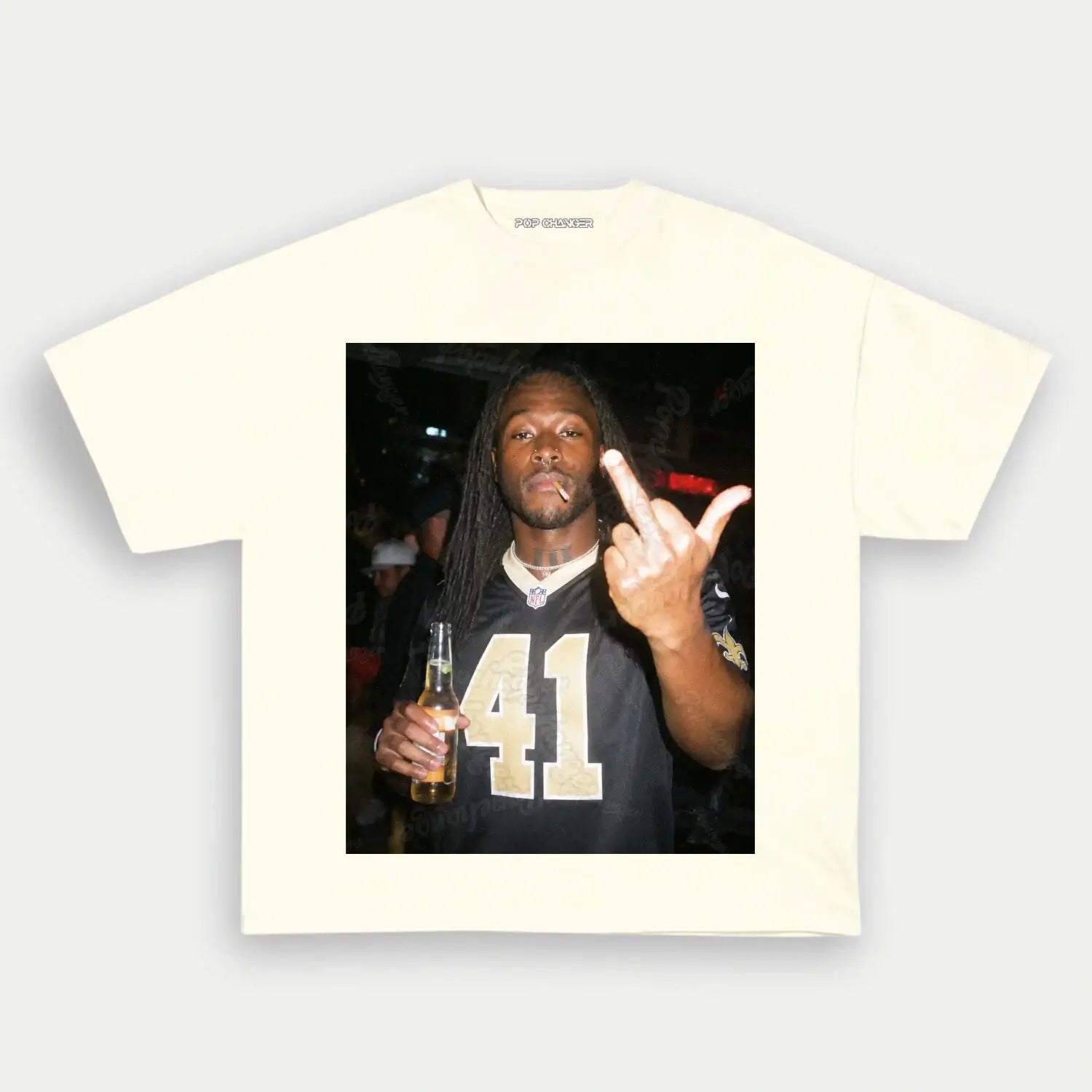 Alvin Kamara football  Tee 001 - POPCHANGER