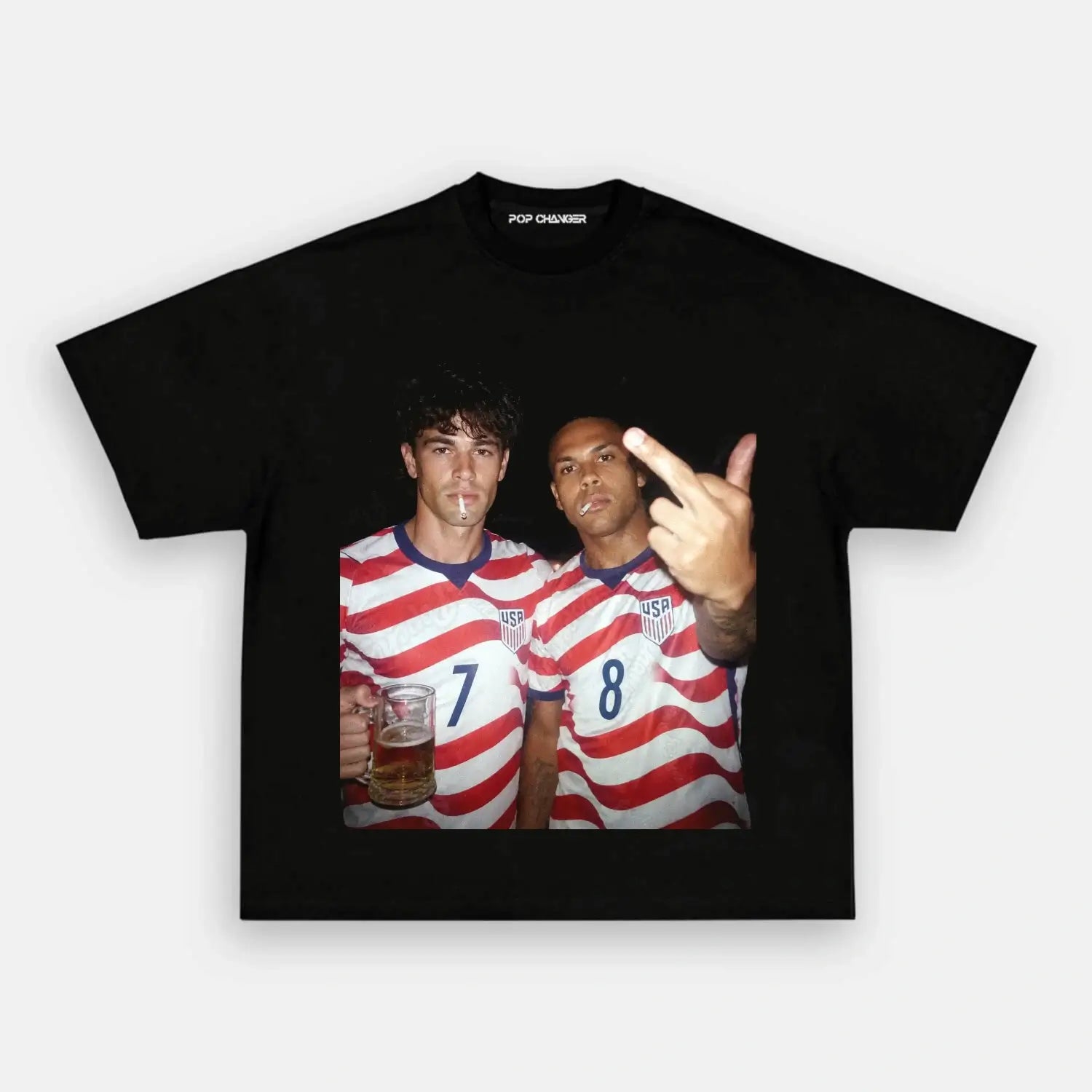 American Soccer Style Tee 5 - POPCHANGER