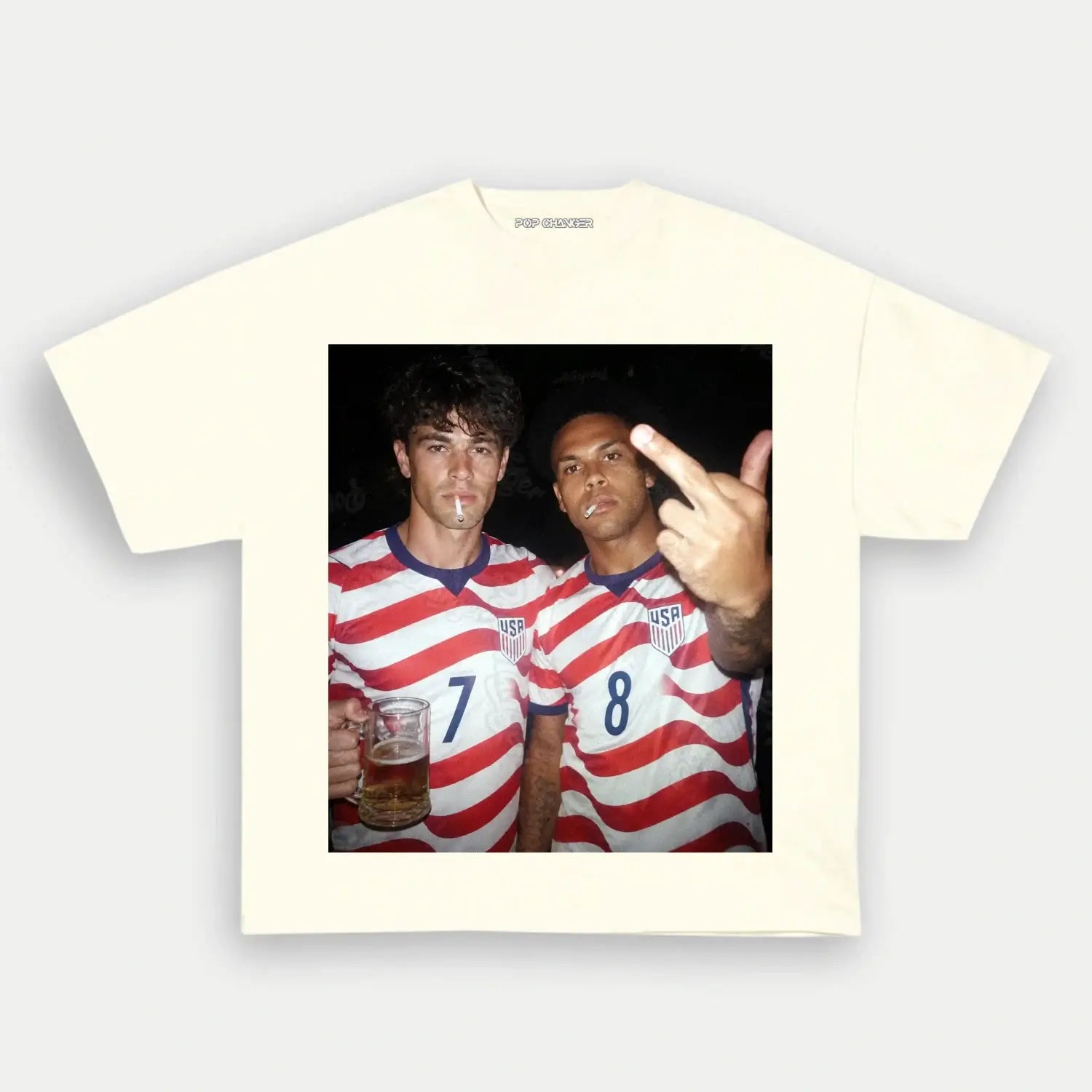 American Soccer Style Tee 5 - POPCHANGER