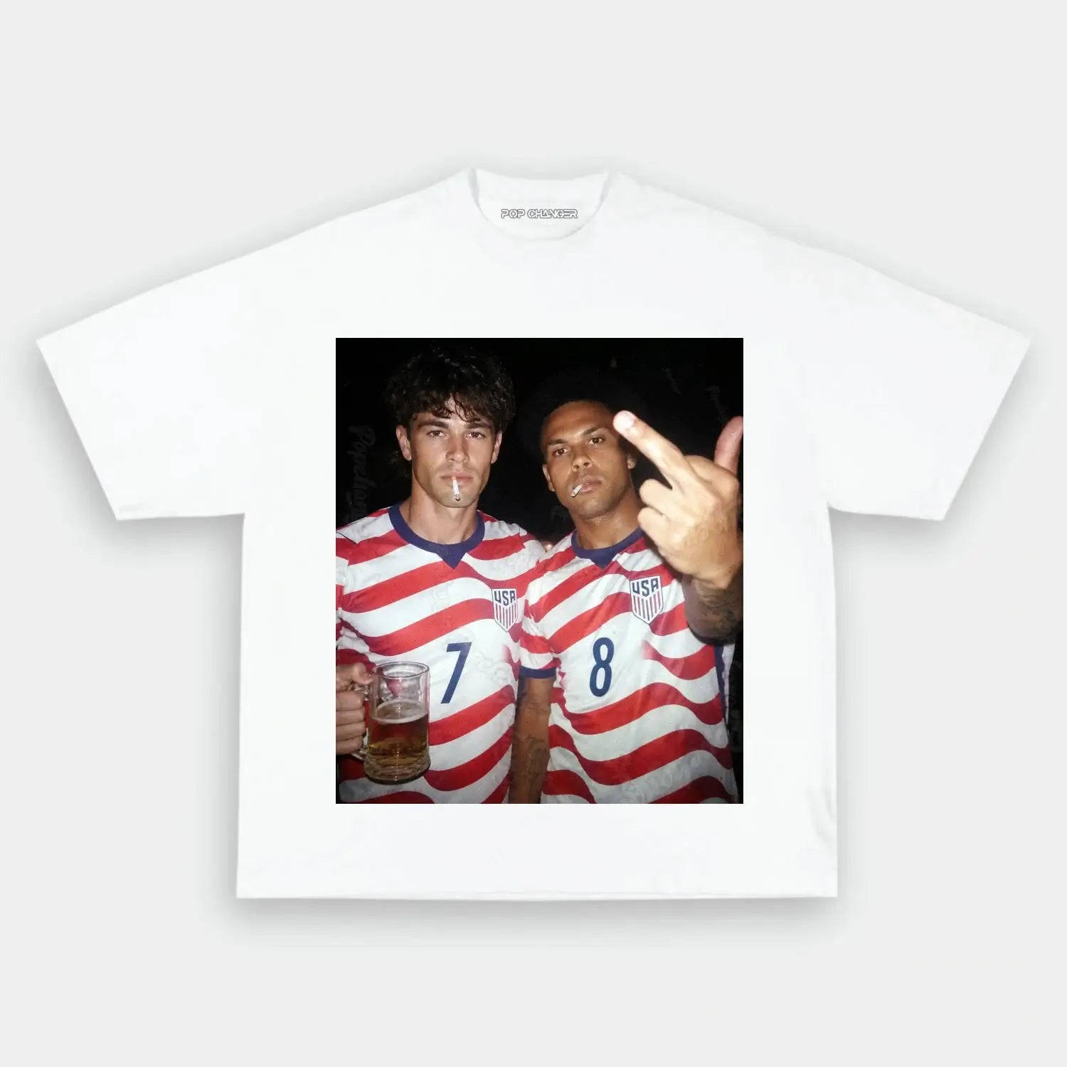 American Soccer Style Tee 5 - POPCHANGER