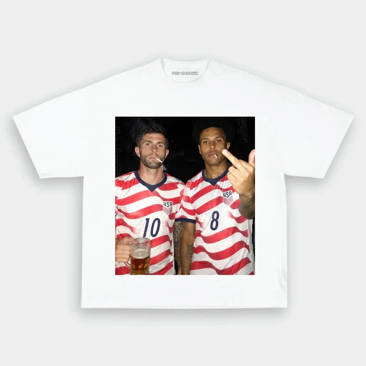 American Soccer Style Tee 7 - POPCHANGER