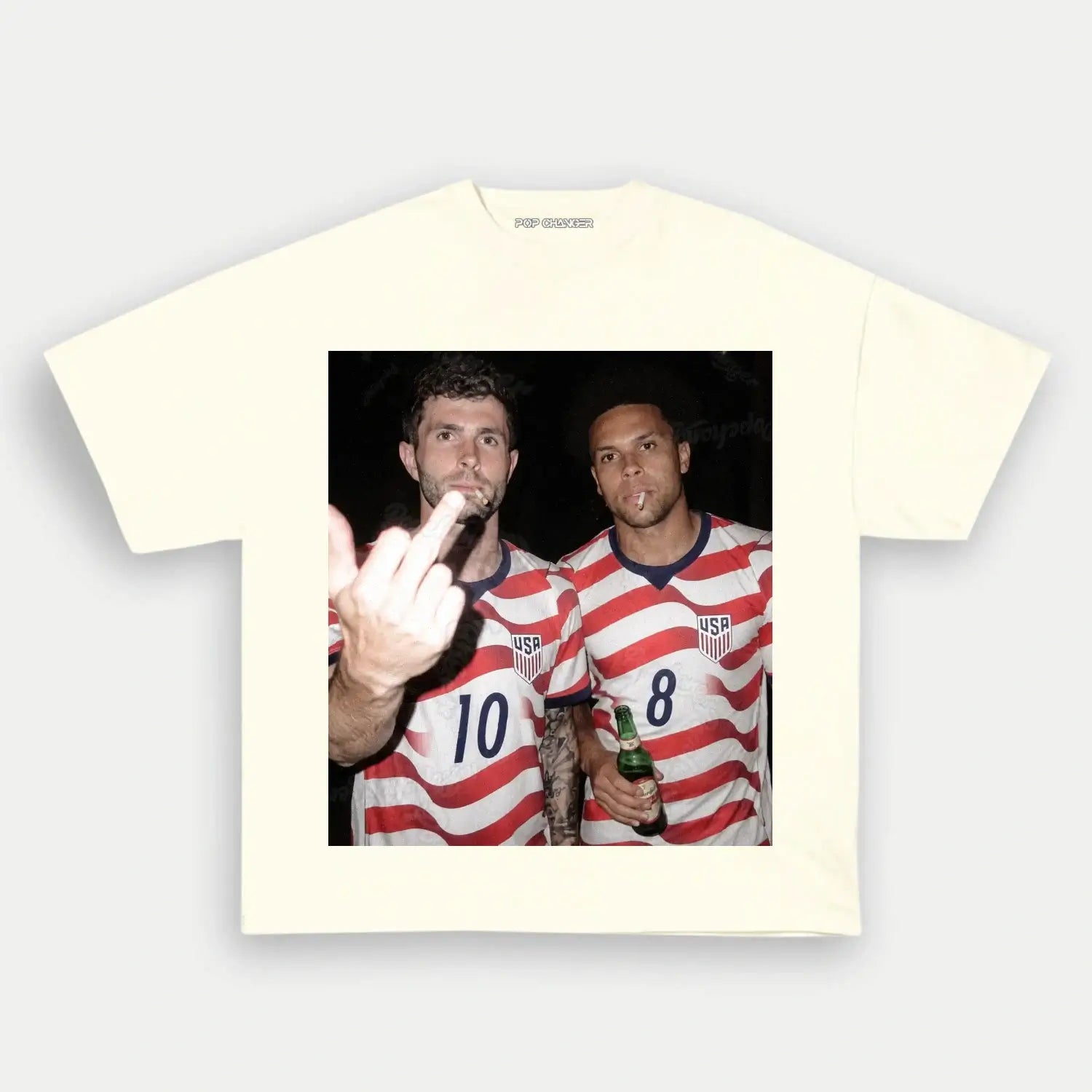 American Soccer Style Tee 8 - POPCHANGER