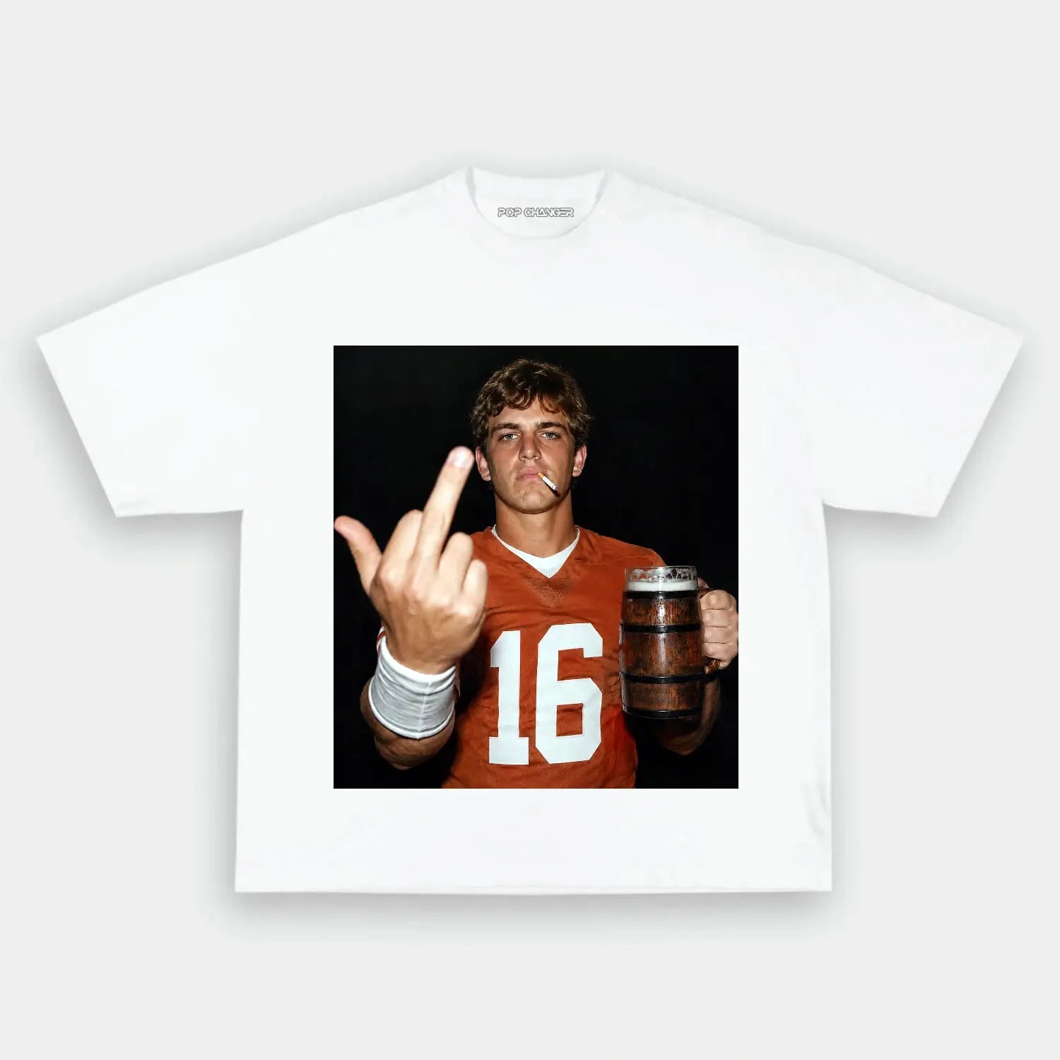 Arch Manning Football Tee - POPCHANGER