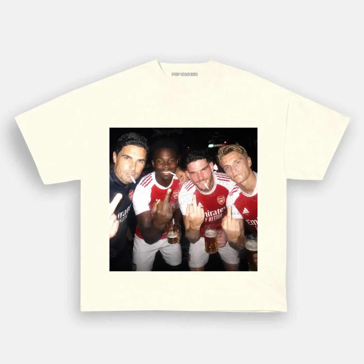 Arteta & Saka & Rice & Ødegaard Tee 2.0 - POPCHANGER