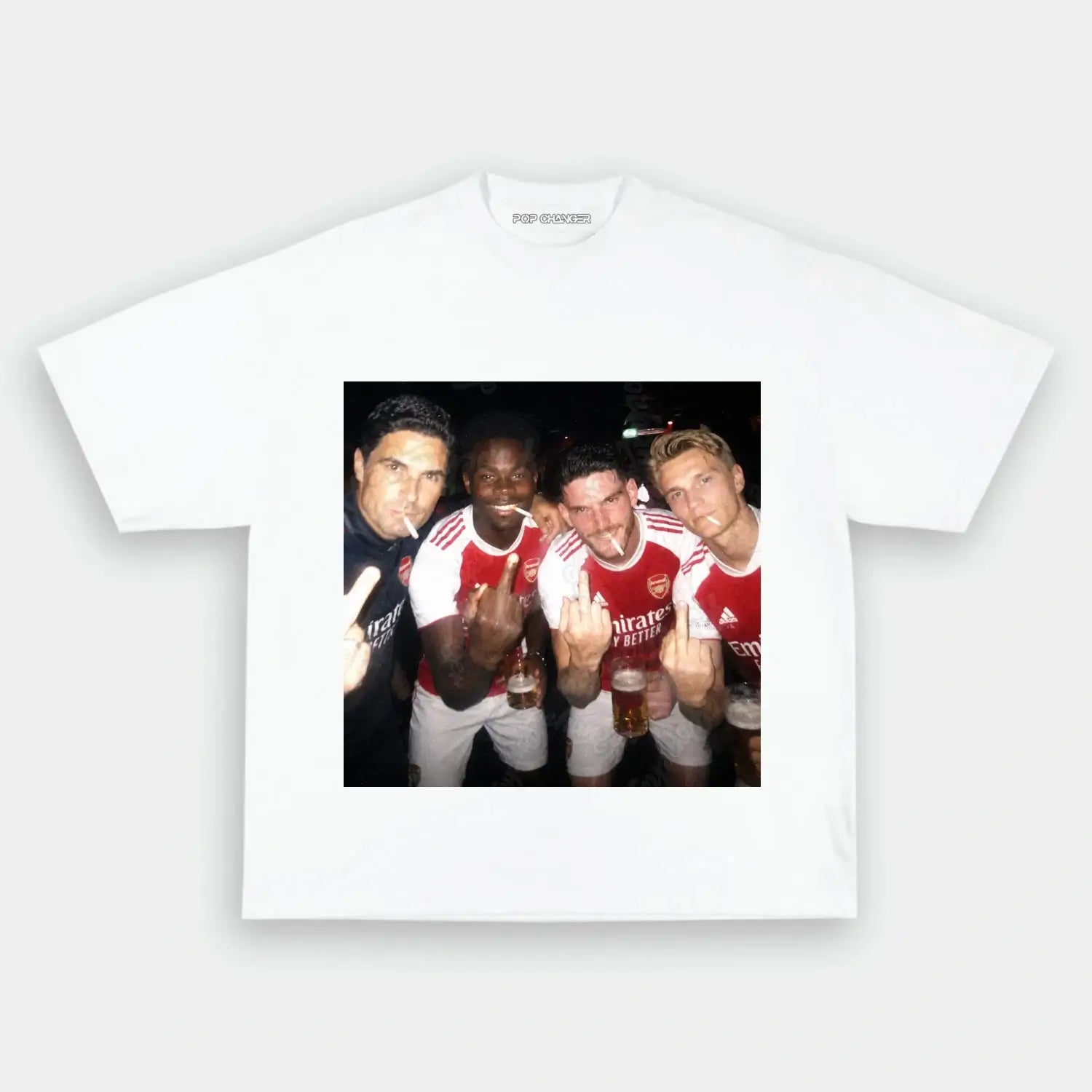 Arteta & Saka & Rice & Ødegaard Tee 2.0 - POPCHANGER
