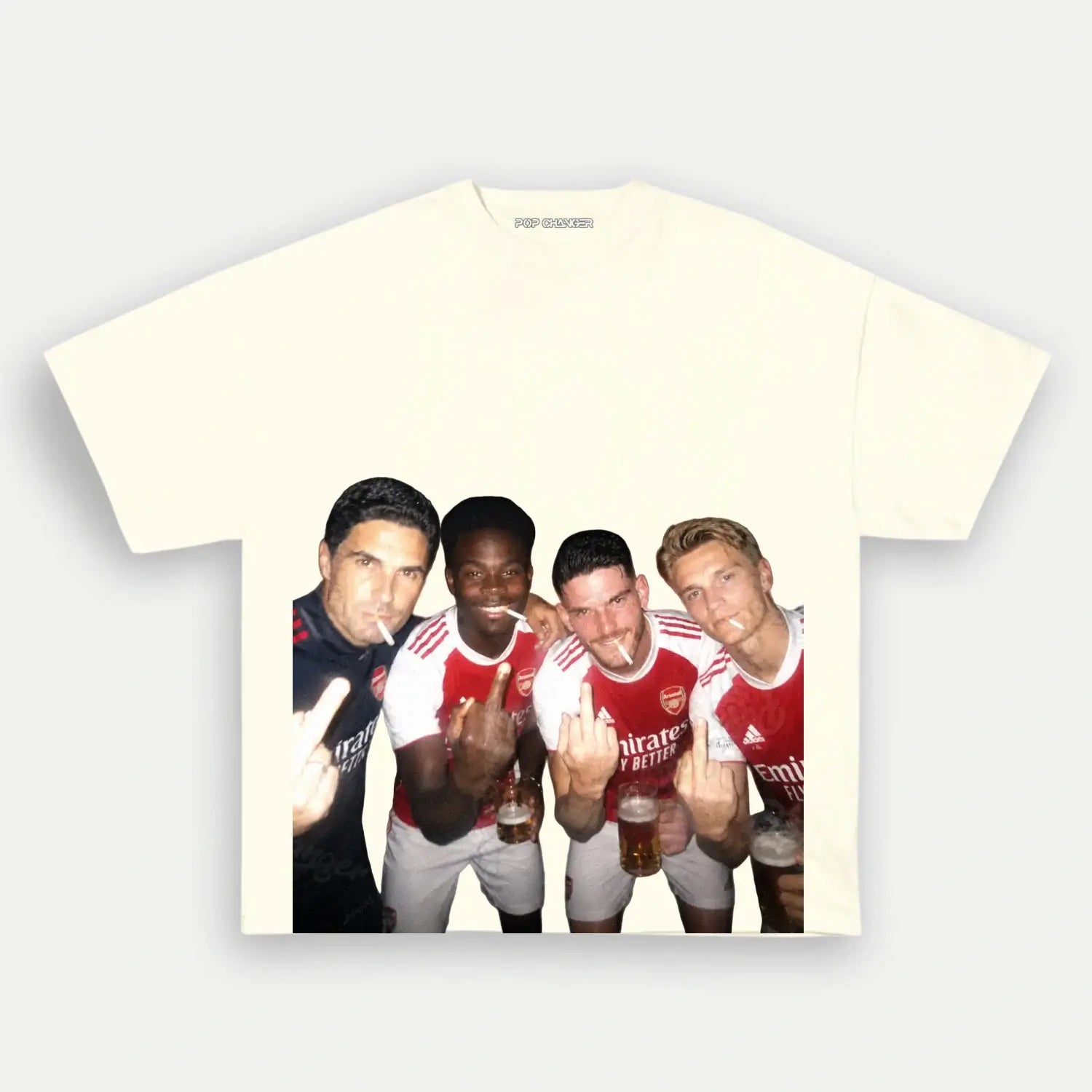 Arteta & Saka & Rice & Ødegaard Tee 2.1 - POPCHANGER