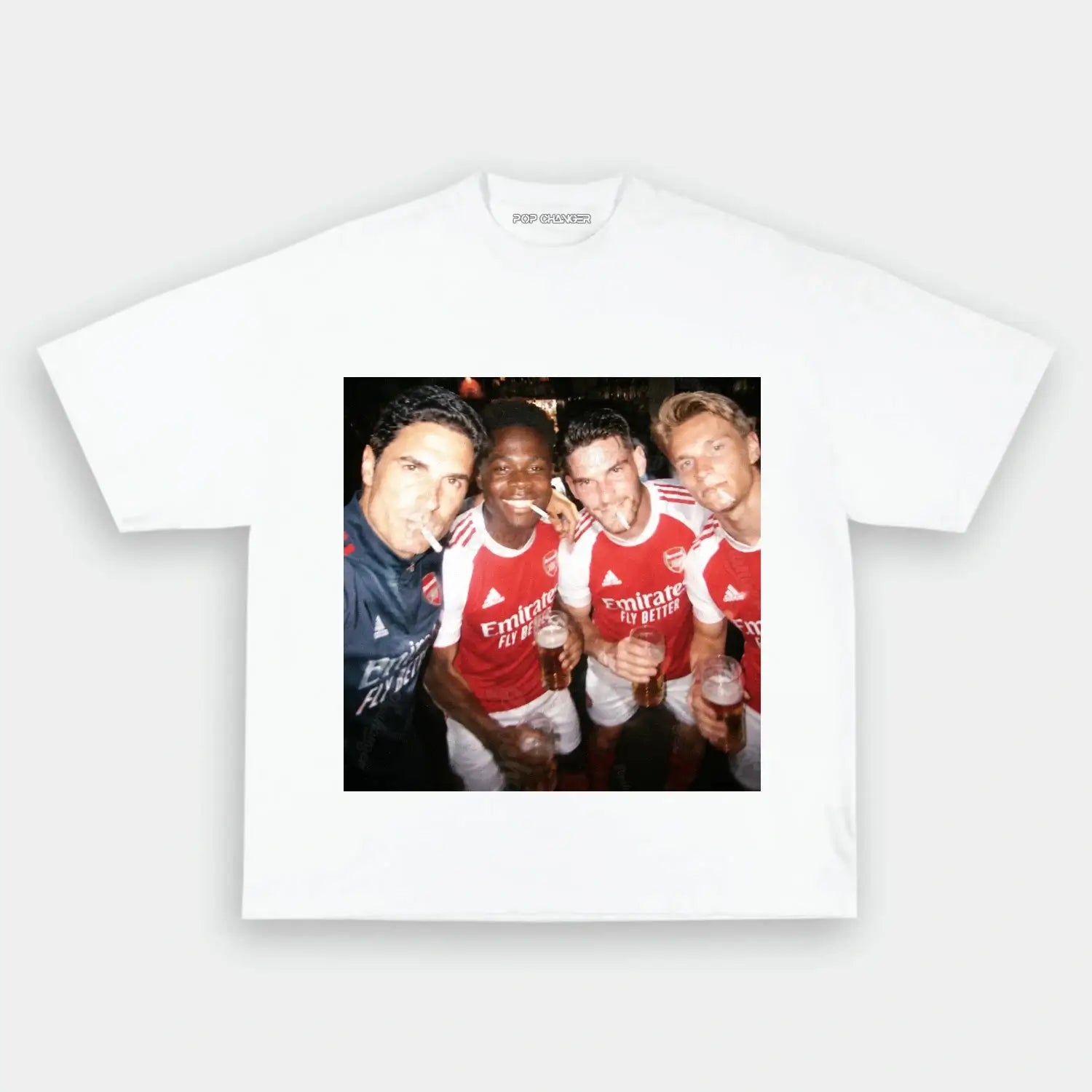 Arteta & Saka & Rice & Ødegaard Tee - POPCHANGER