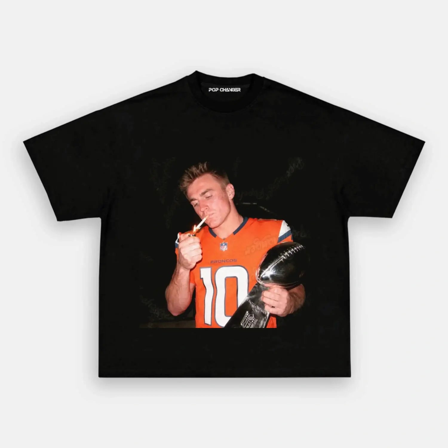 Bo Nix NFL Tee 05 - POPCHANGER