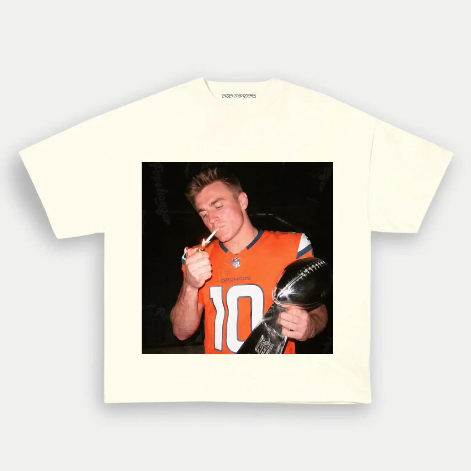 Bo Nix NFL Tee 05 - POPCHANGER