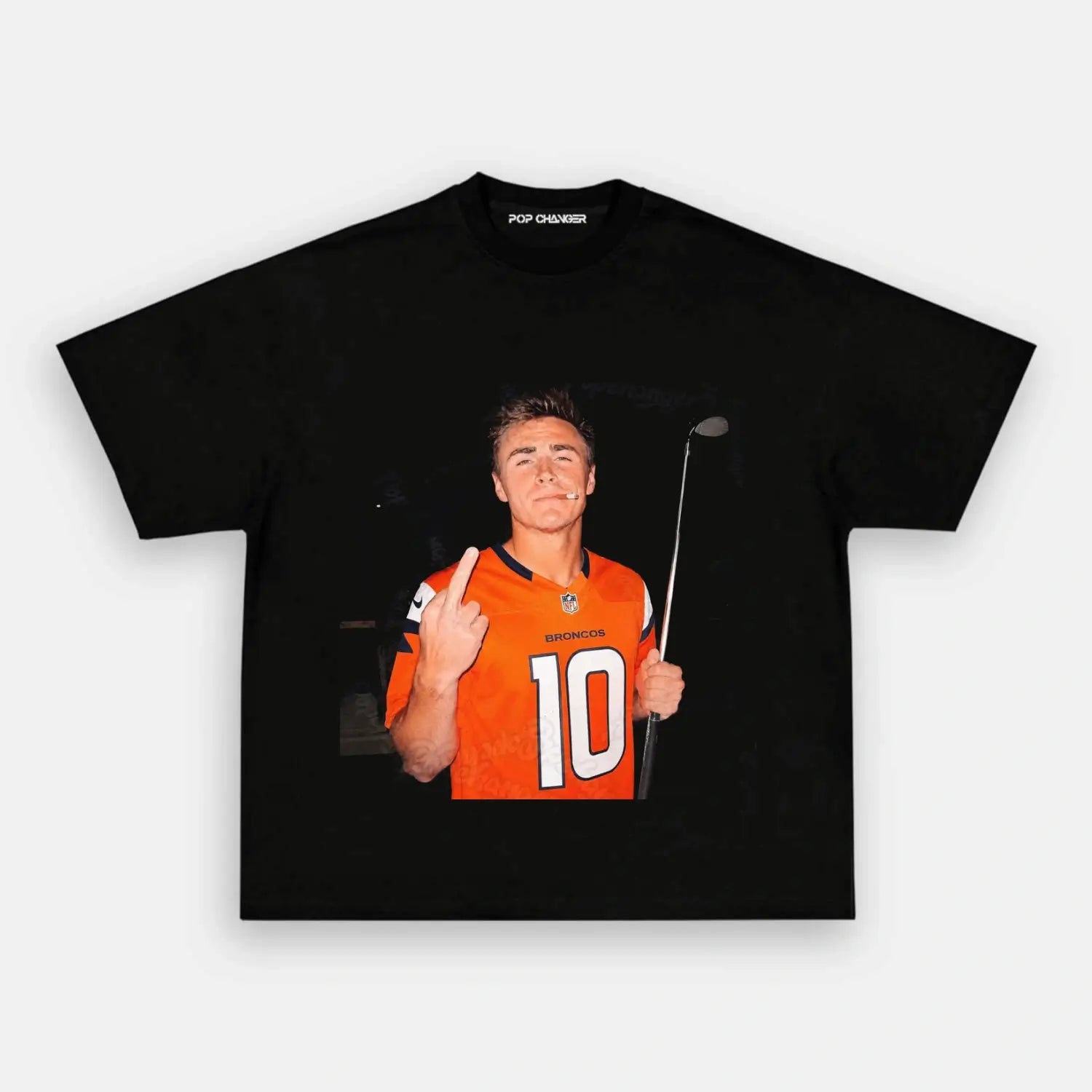 Bo Nix NFL Tee 06 - POPCHANGER