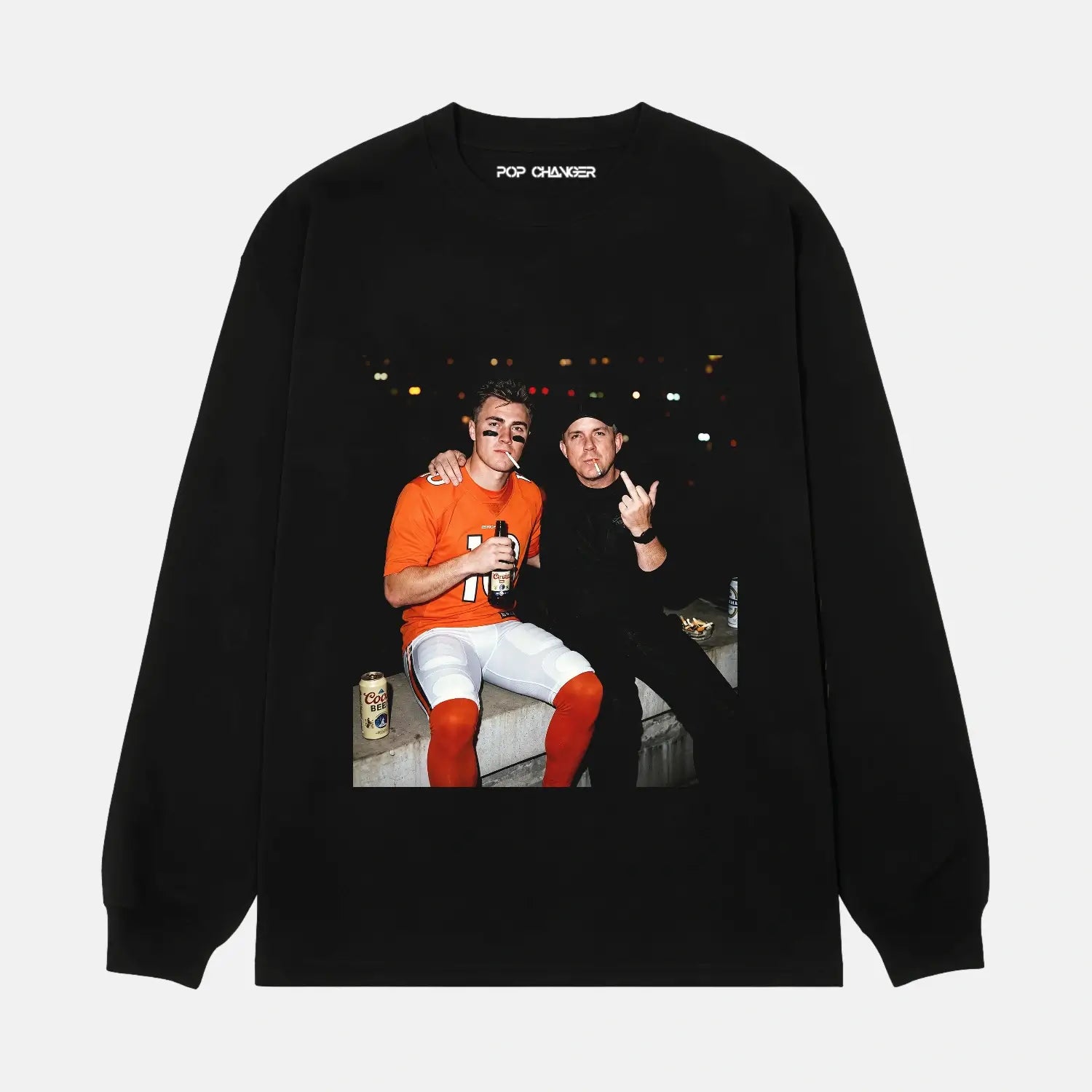 Bo Nix & Sean Payton Football T-shirt - POPCHANGER