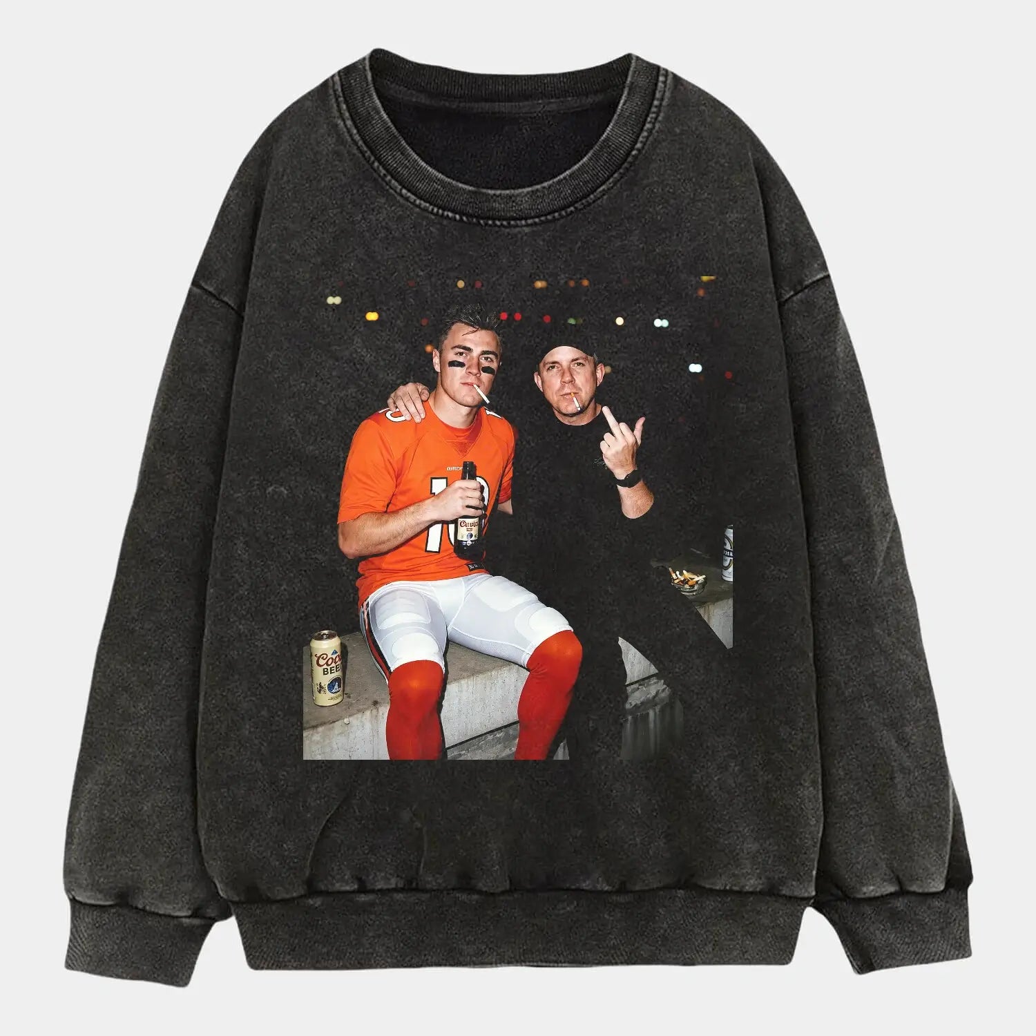 Bo Nix & Sean Payton Football T-shirt - POPCHANGER