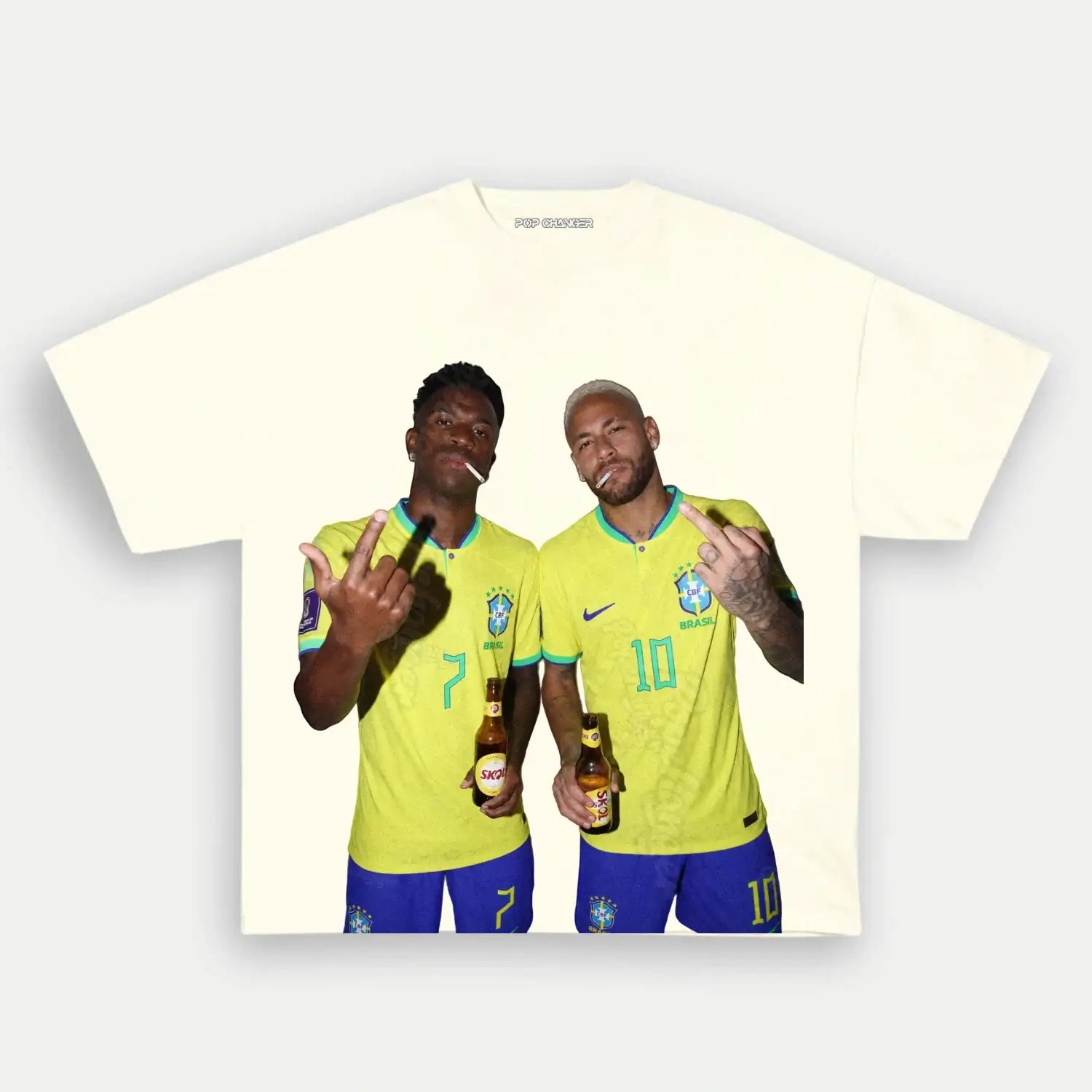 Brazil Football Team Tee 2.0 - POPCHANGER