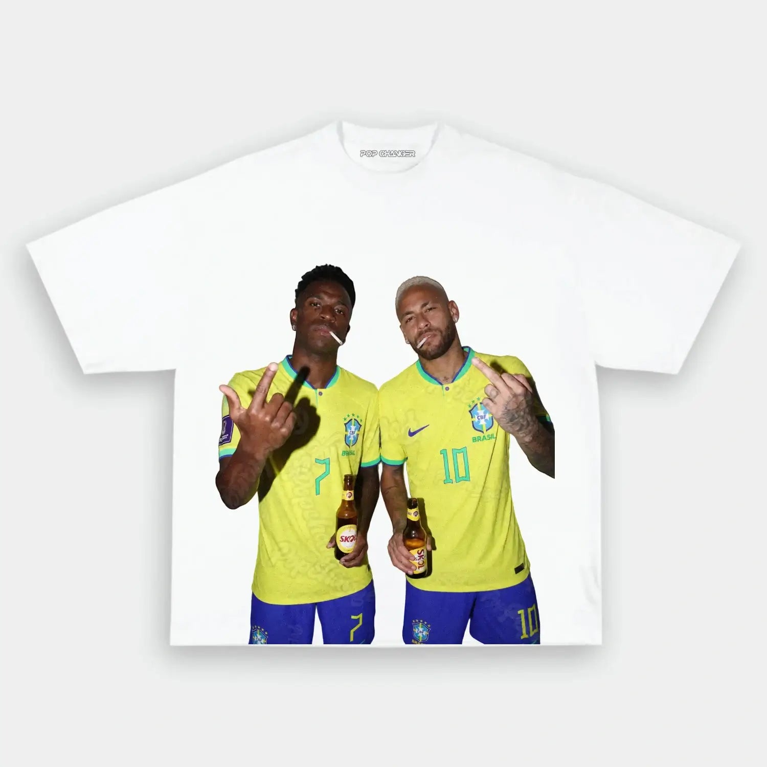 Brazil Football Team Tee 2.0 - POPCHANGER