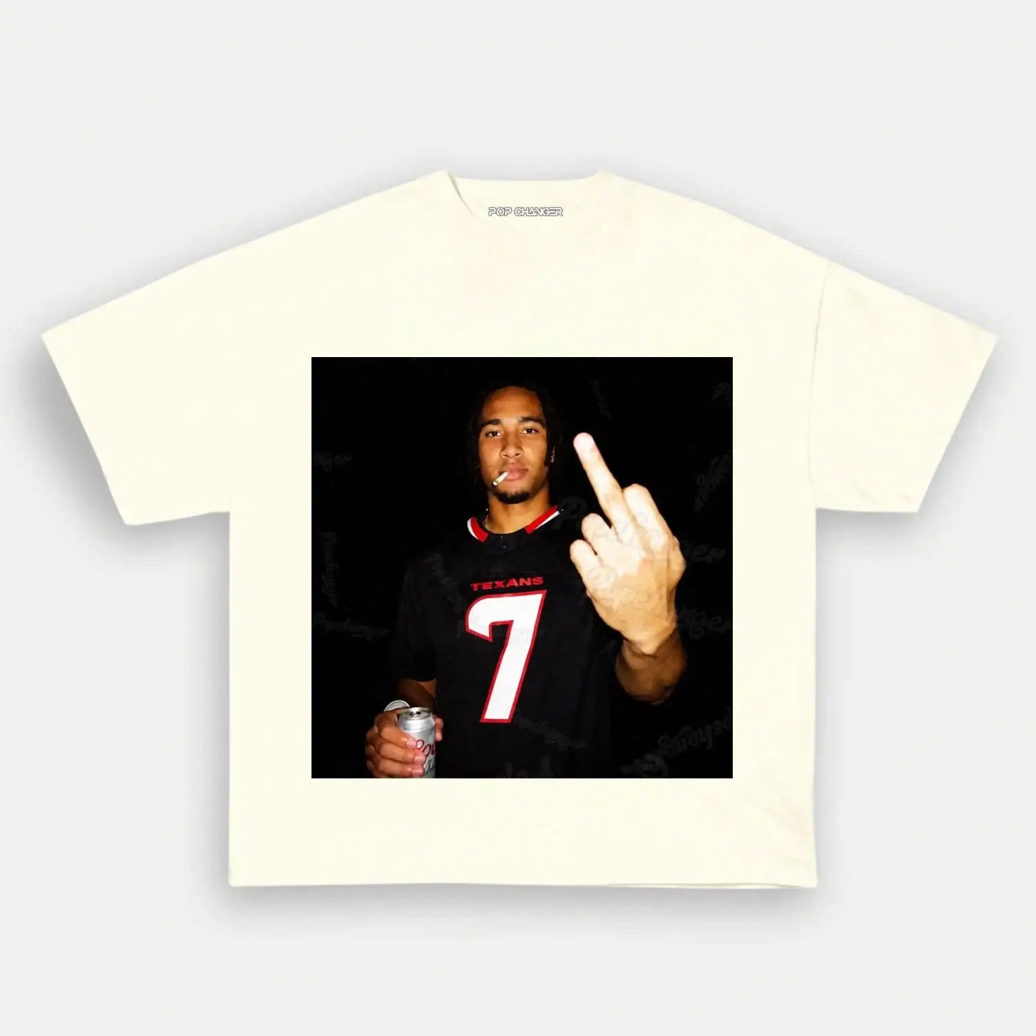 C.J.S7 Football TEE - POPCHANGER