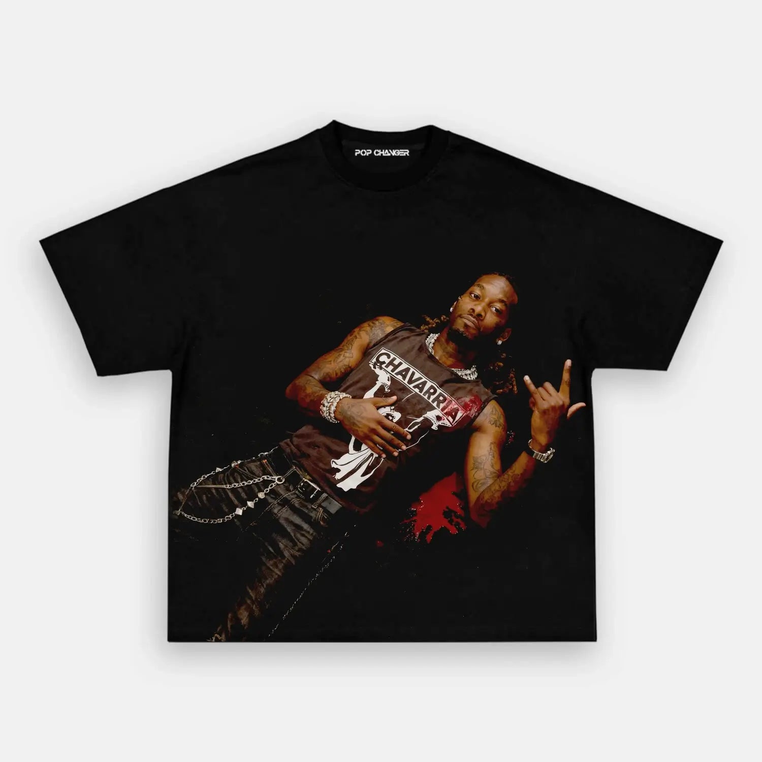 Offset Knockdown Tee