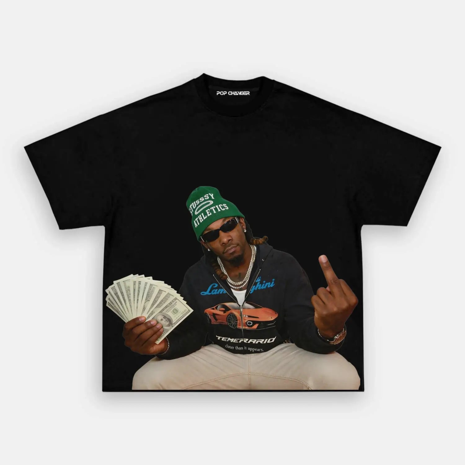 Offset Money Tee