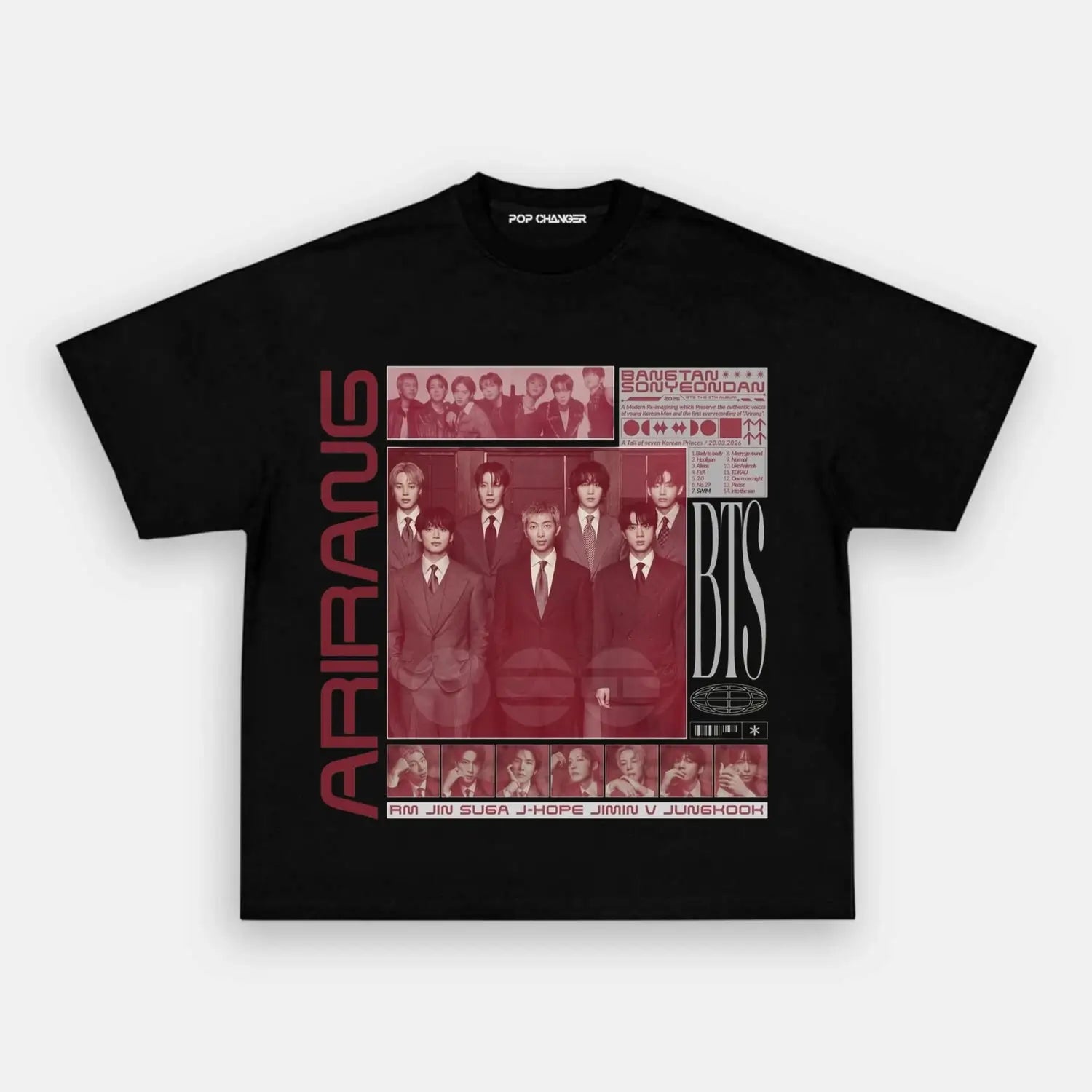 BTS ARIRANG 2.0 Tee