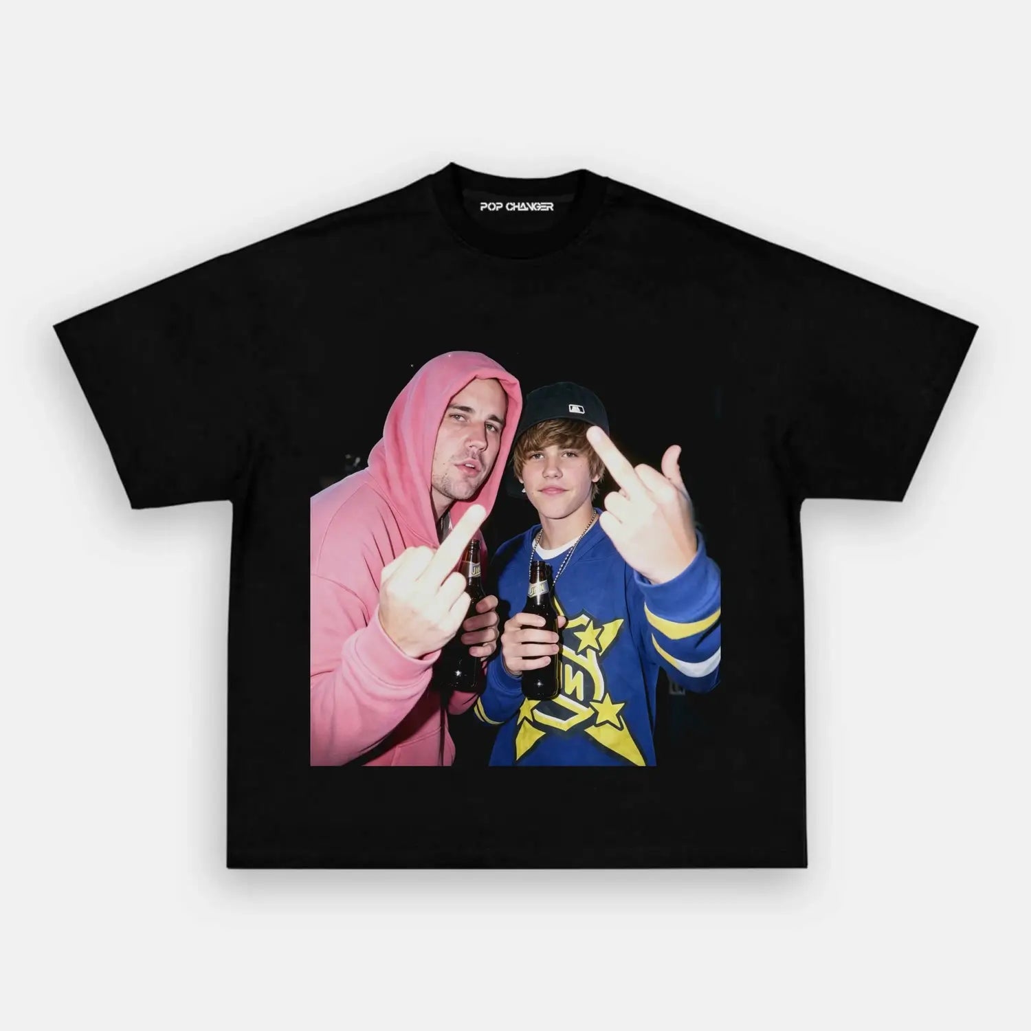 Justin Bieber and Himself 8.0 Tee