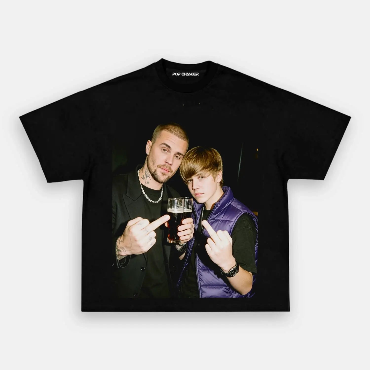 Justin Bieber and Himself 5.0 Tee