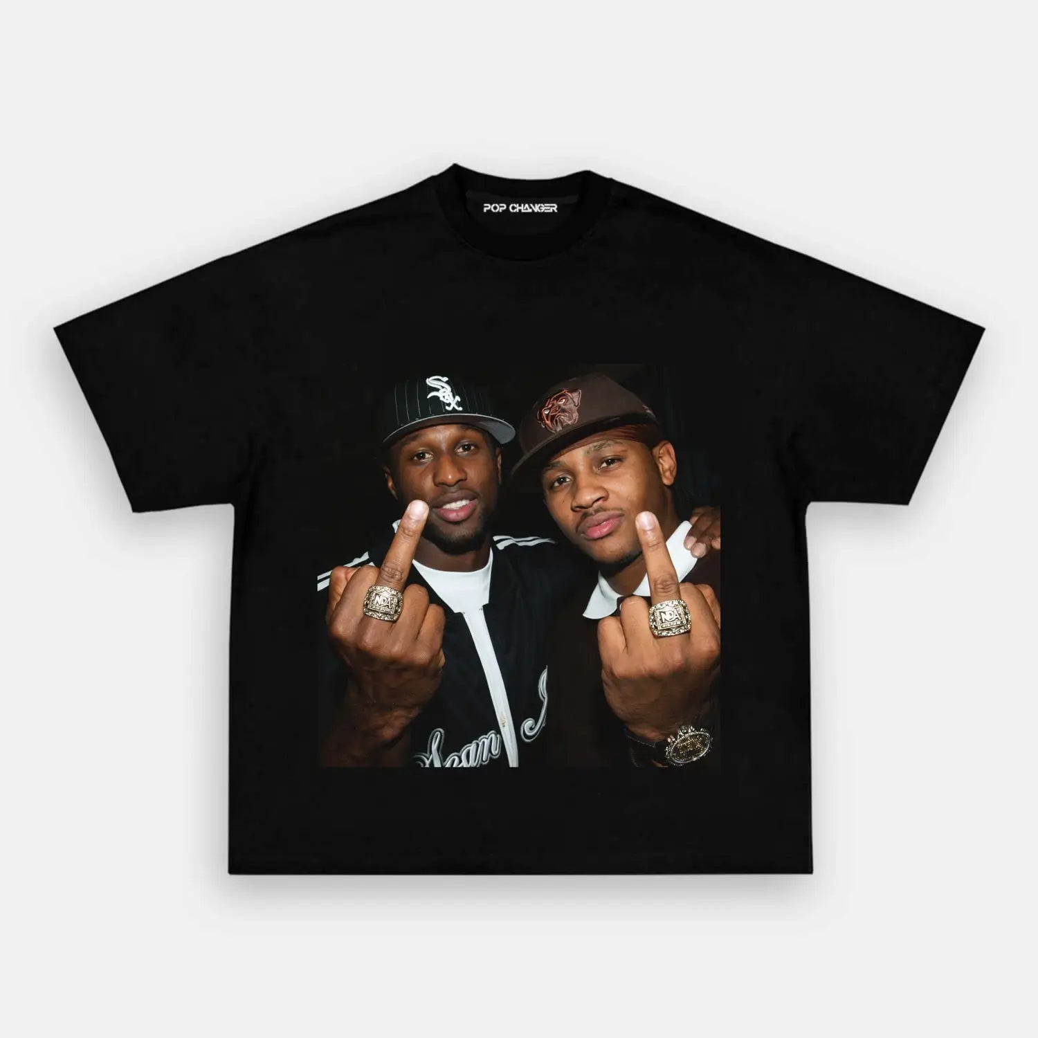 Lamar Odom and Carmelo Anthony Tee