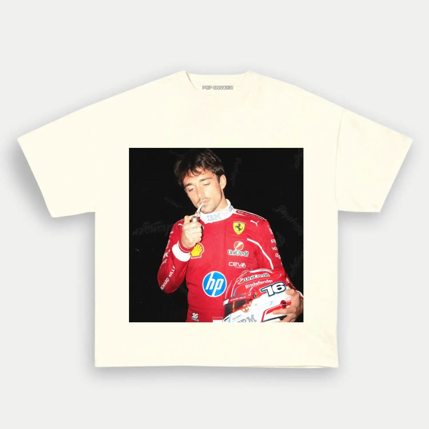 Charles Leclerc F1 Tee 10 - POPCHANGER