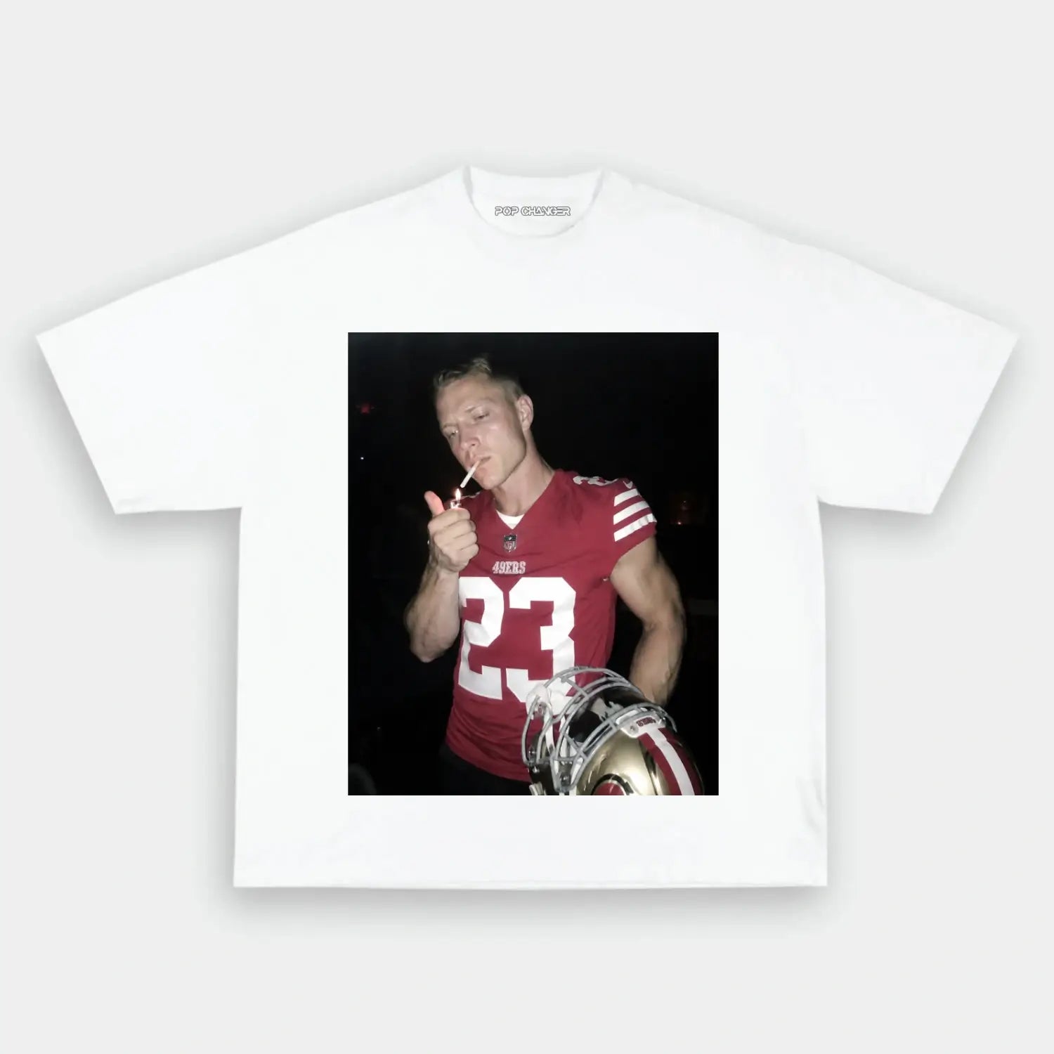 Christian McCaffrey NFL TEE1 - POPCHANGER