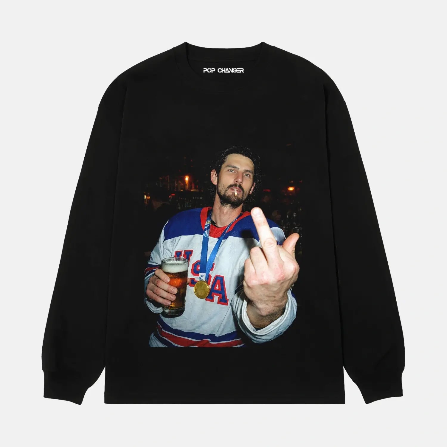 Connor Hellebuyck Champion V2 Tee - POPCHANGER