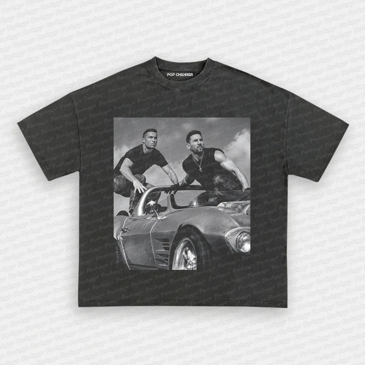 CR7 & LM10 Street Racing Graphic Tee V4 - POPCHANGER