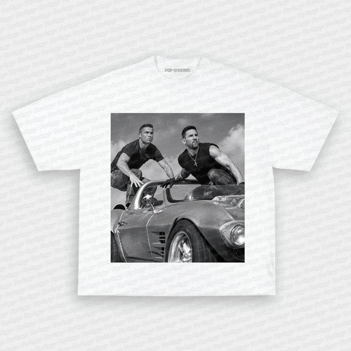 CR7 & LM10 Street Racing Graphic Tee V4 - POPCHANGER