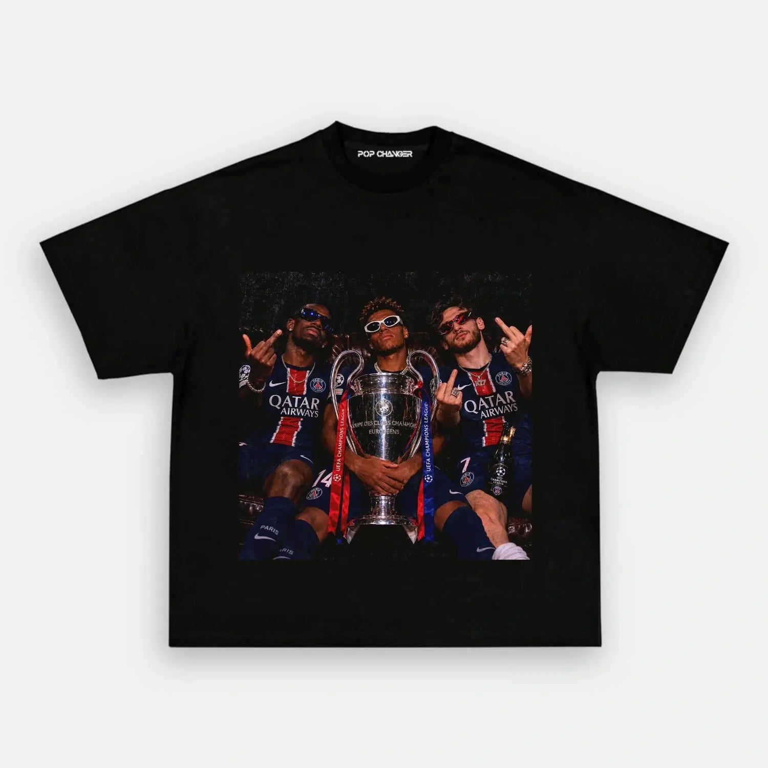Dembélé × Kvaratskhelia × Doué TEE - POPCHANGER