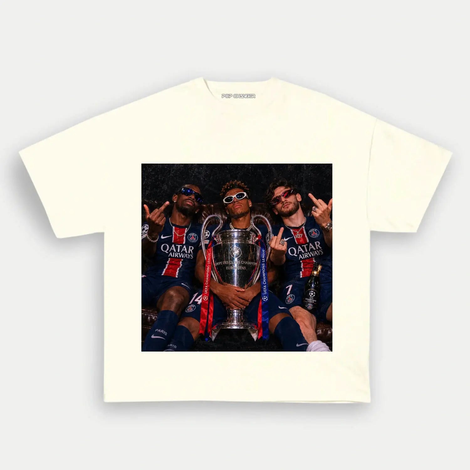 Dembélé × Kvaratskhelia × Doué TEE - POPCHANGER