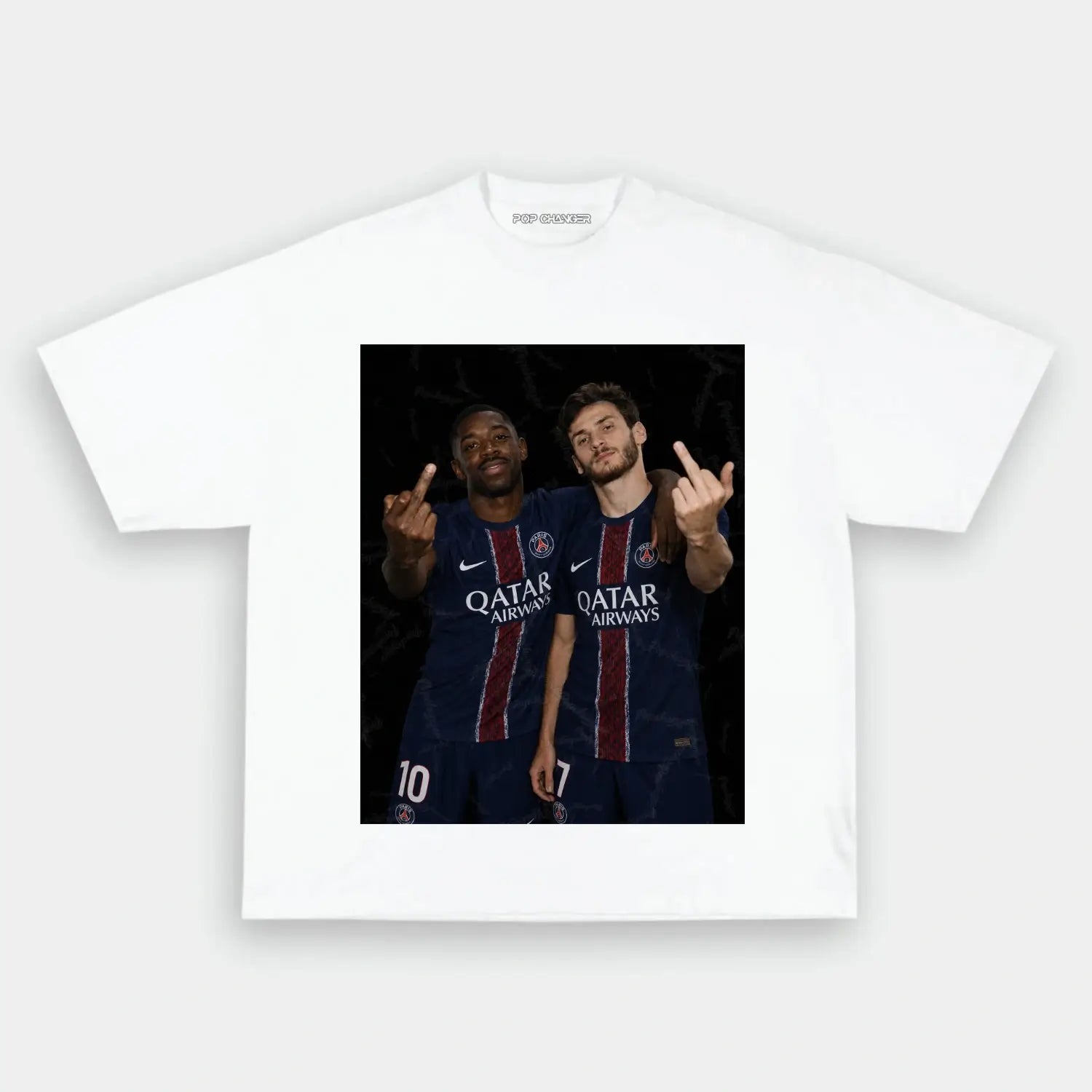 Dembélé × Kvaratskhelia TEE - POPCHANGER
