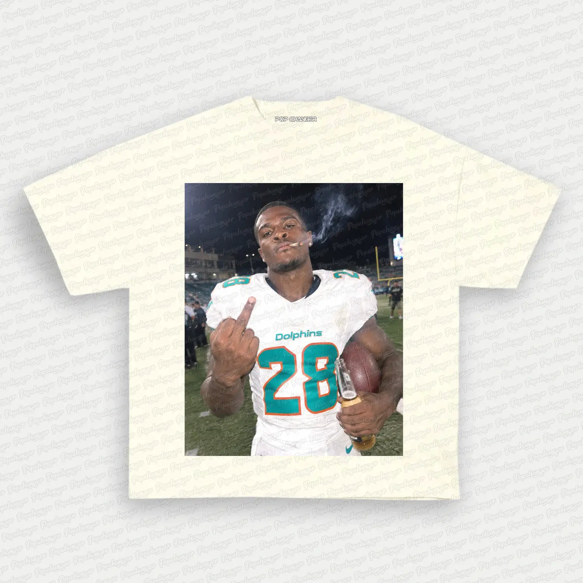 De'Von Achane Football Fervor Tee 017 - POPCHANGER