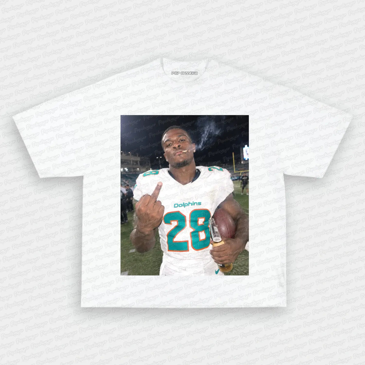 De'Von Achane Football Fervor Tee 017 - POPCHANGER