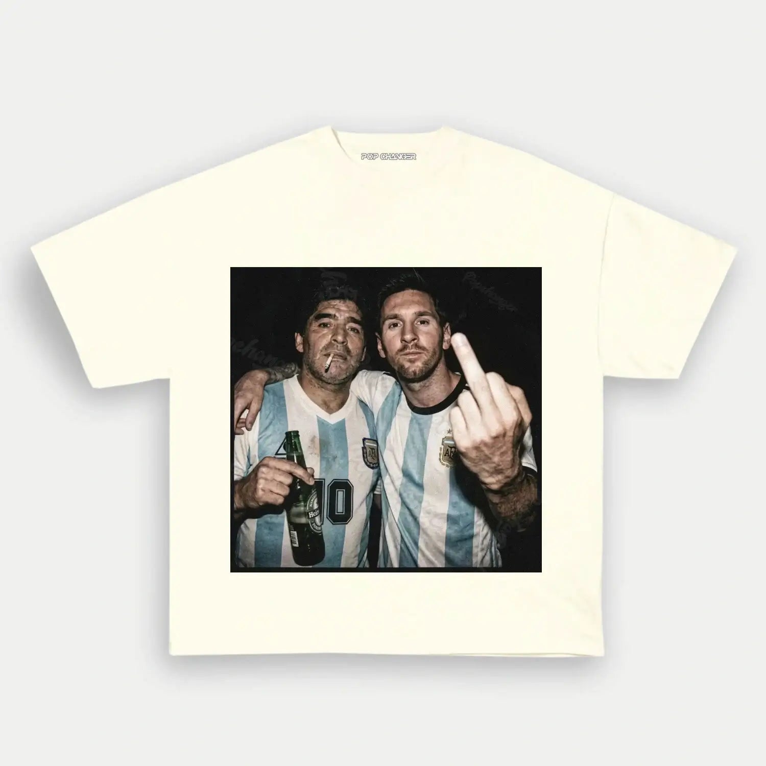 Diego Maradona & Messi Argentina Legends T-shirt - POPCHANGER
