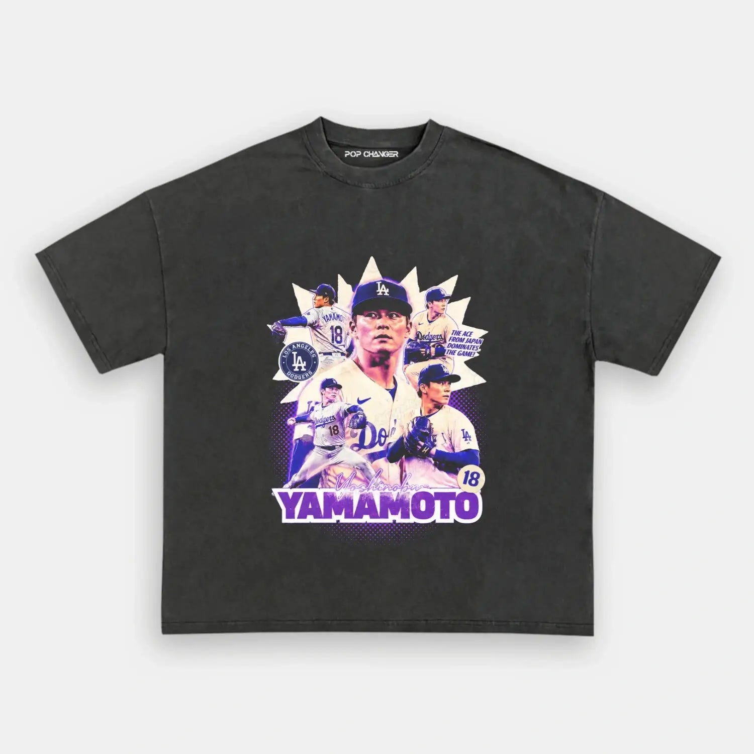 Dodgers Baseball Tee 04 - POPCHANGER